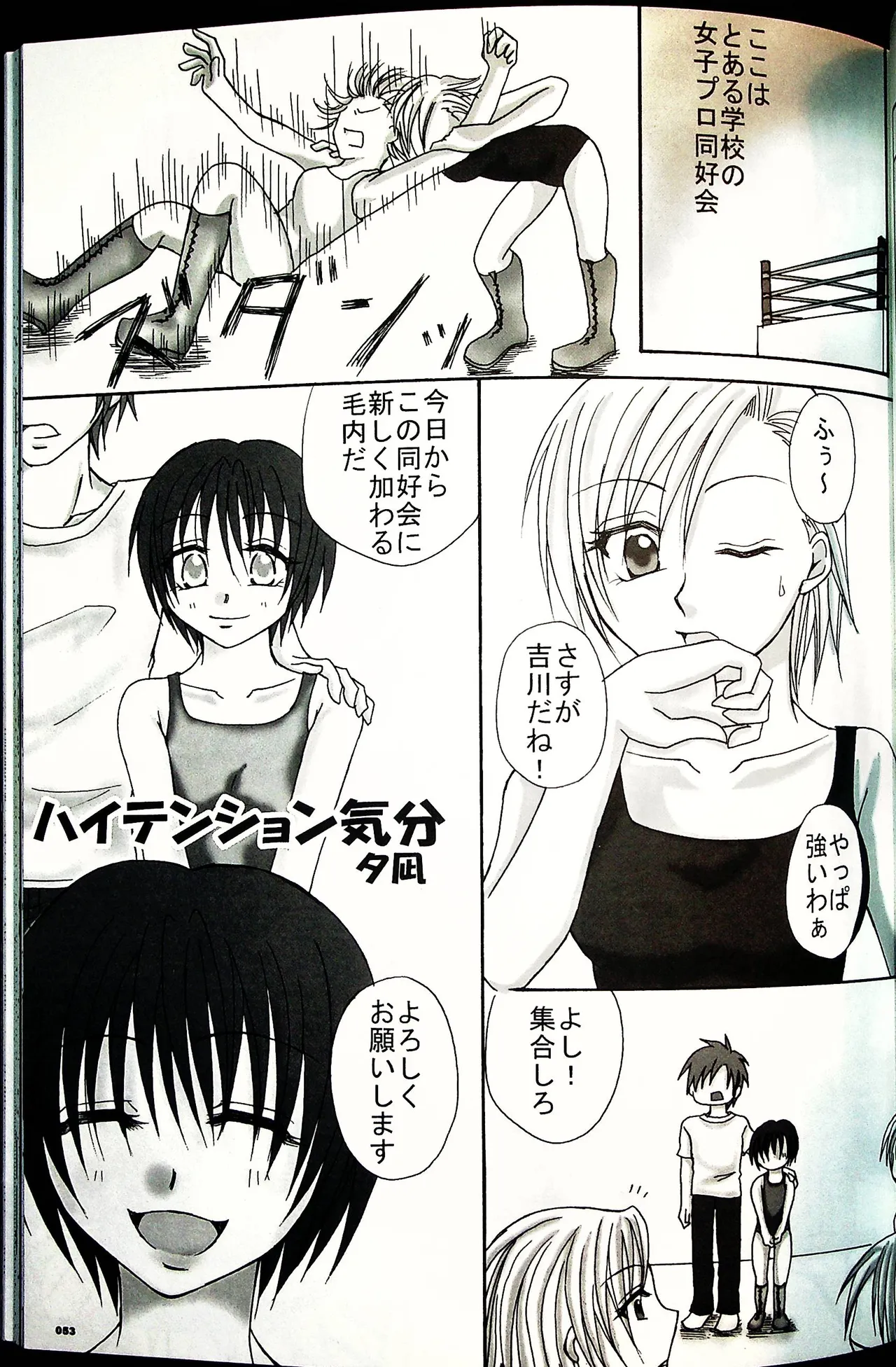 Comic Fight - Catfight Sexy Magazine - Vol 1 page 52 - twintails anthology hentai manga - read online free