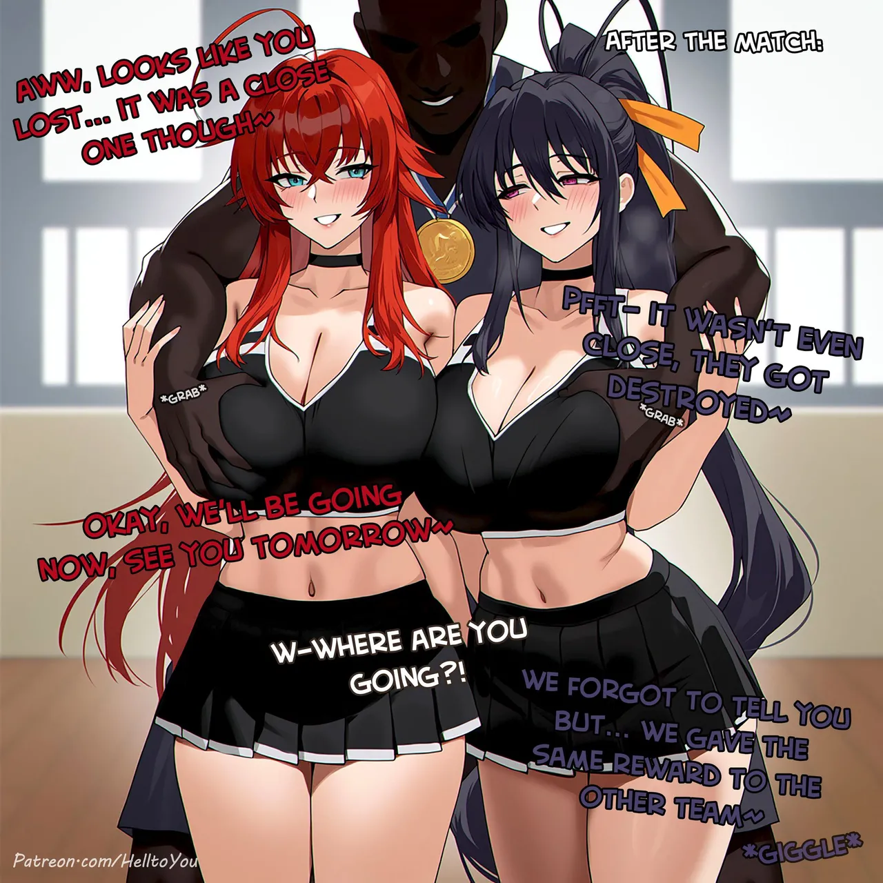 High School DxD Netorare Gallery page 20 featuring akeno himejima highschool dxd parody - big penis big breasts hentai manga - read online free