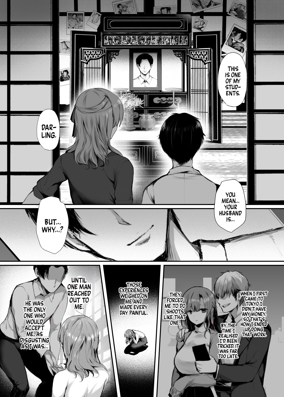 Ima demo Aishiteru no ni... | I Still Love You Though page 28 original parody - sole female nakadashi hentai manga - read online free