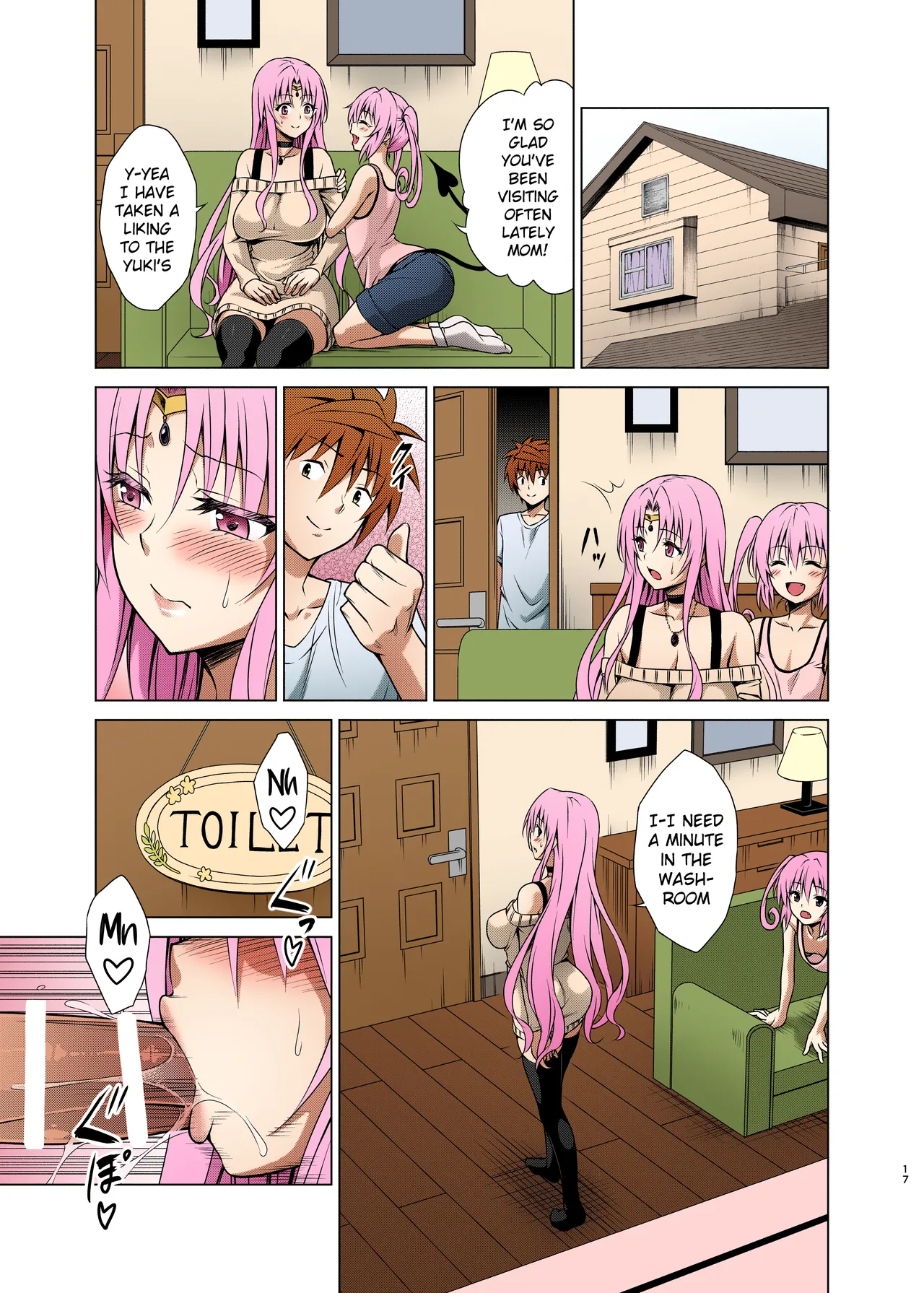 Mesuinu Ouhi | Bitch Queen page 16 featuring rito yuuki to love-ru parody - milf kissing hentai manga - read online free