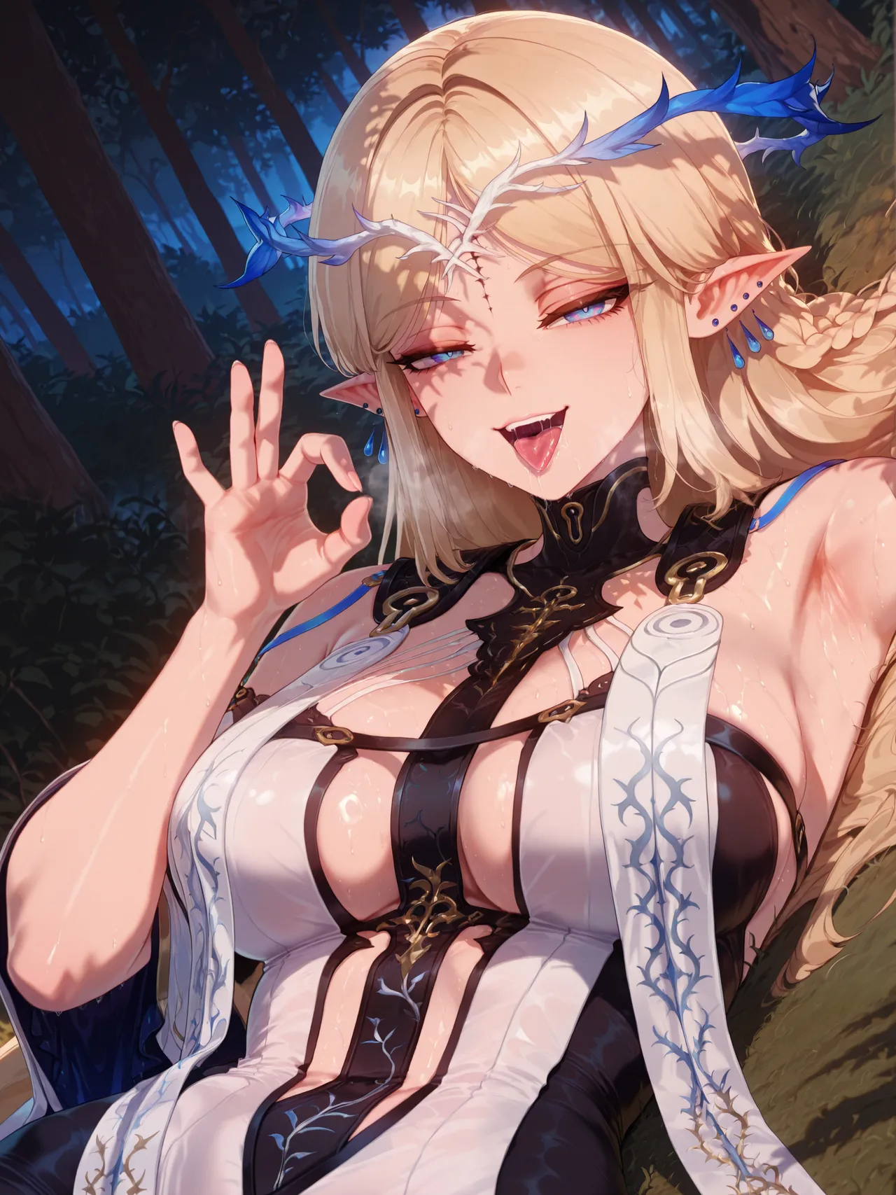 Fleurdelys / Cartethyia arzagod ai generated page 29 featuring fleurdelys wuthering waves parody - big penis uncensored hentai manga - read online free