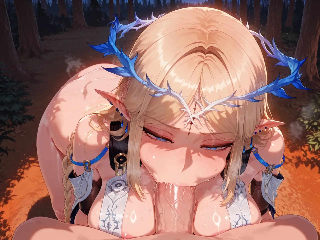 Fleurdelys / Cartethyia arzagod ai generated page 48 featuring fleurdelys wuthering waves parody - big penis uncensored hentai manga - read online free