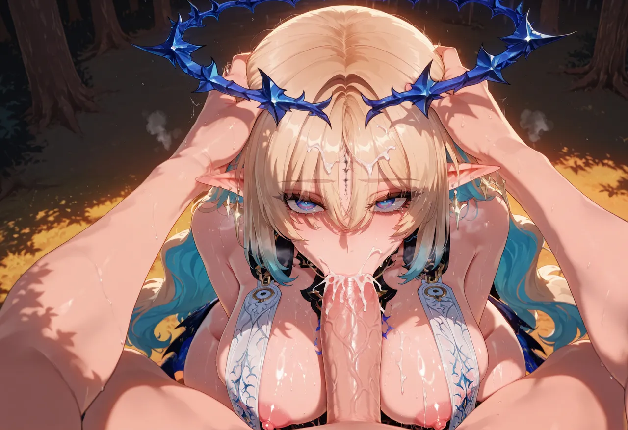 Fleurdelys / Cartethyia arzagod ai generated page 56 featuring cartethyia wuthering waves parody - big breasts uncensored hentai manga - read online free