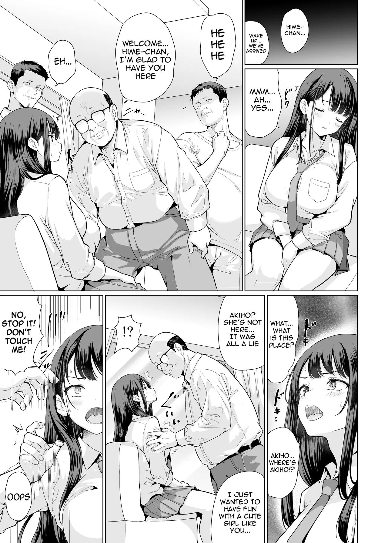Kichiku na Oji-san-tachi ni Hamerarete - Page 9
