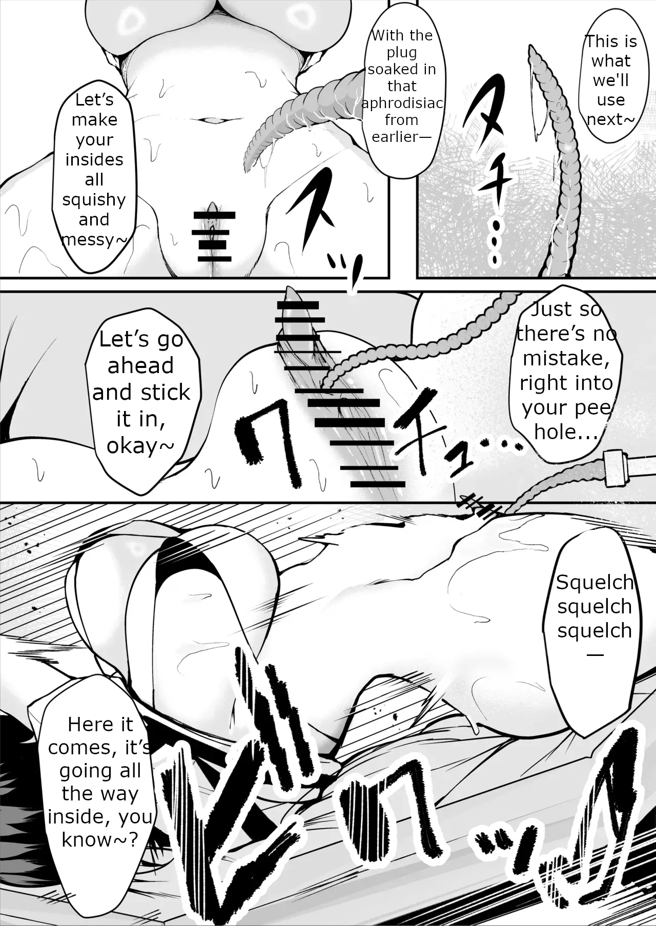 The Story of a Gloomy Execution Officer Who Accidentally Sensation-Blocks Her Own Pussy page 24 original parody - squirting big breasts hentai manga - read online free