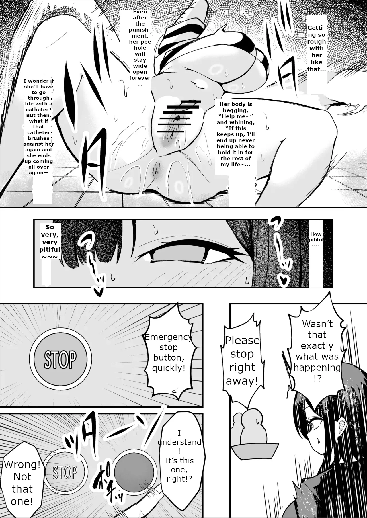 The Story of a Gloomy Execution Officer Who Accidentally Sensation-Blocks Her Own Pussy page 31 original parody - squirting big breasts hentai manga - read online free