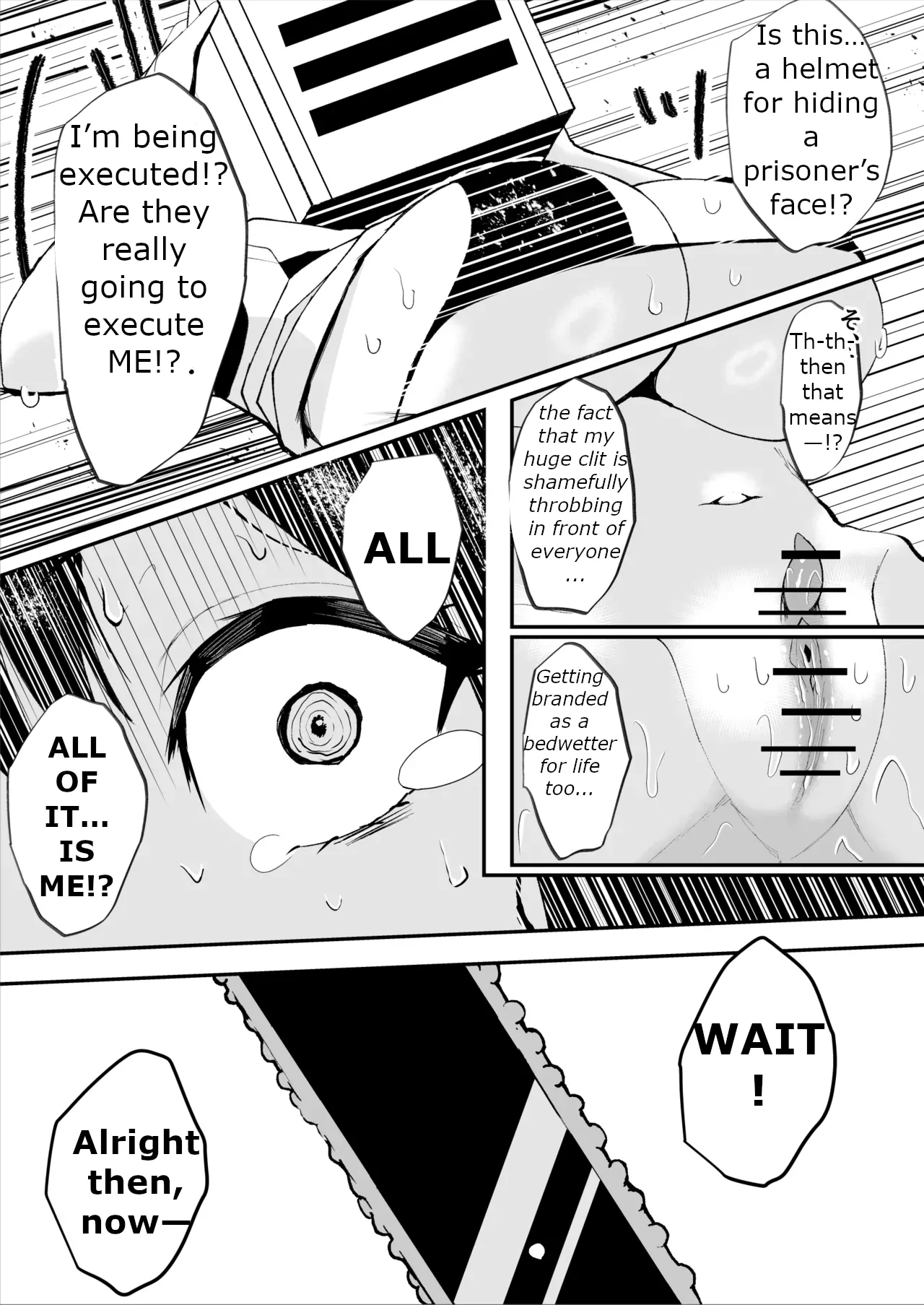 The Story of a Gloomy Execution Officer Who Accidentally Sensation-Blocks Her Own Pussy page 49 original parody - multiple orgasms x-ray hentai manga - read online free