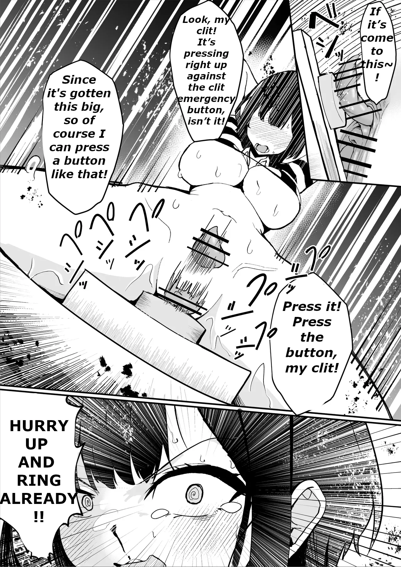 The Story of a Gloomy Execution Officer Who Accidentally Sensation-Blocks Her Own Pussy page 64 original parody - multiple orgasms x-ray hentai manga - read online free