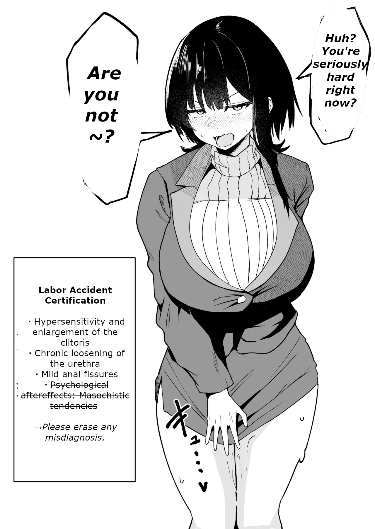The Story of a Gloomy Execution Officer Who Accidentally Sensation-Blocks Her Own Pussy page 72 original parody - multiple orgasms x-ray hentai manga - read online free