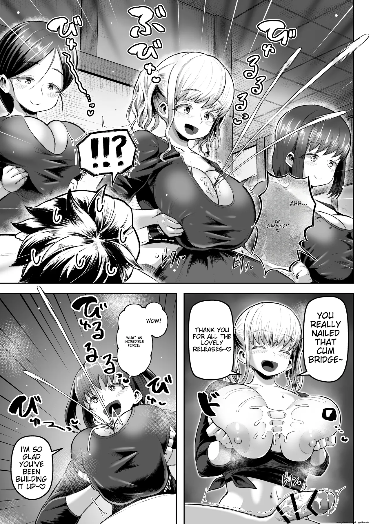 [Moriya (Tenkomori)] Sakutto Nukeru Ninki no Paizuri-ya-san [English] page 14 original parody - big breasts group hentai manga - read online free