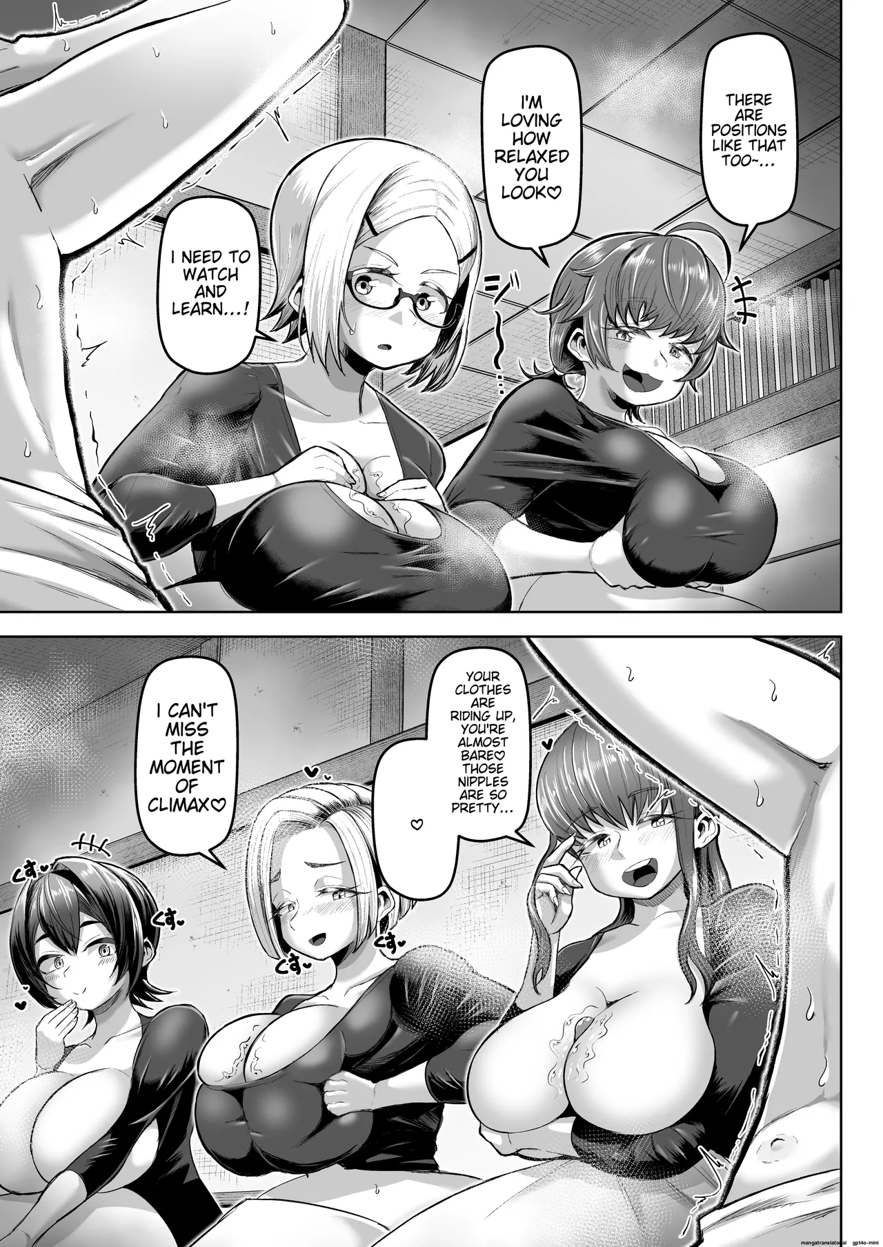[Moriya (Tenkomori)] Sakutto Nukeru Ninki no Paizuri-ya-san [English] page 34 original parody - big breasts group hentai manga - read online free