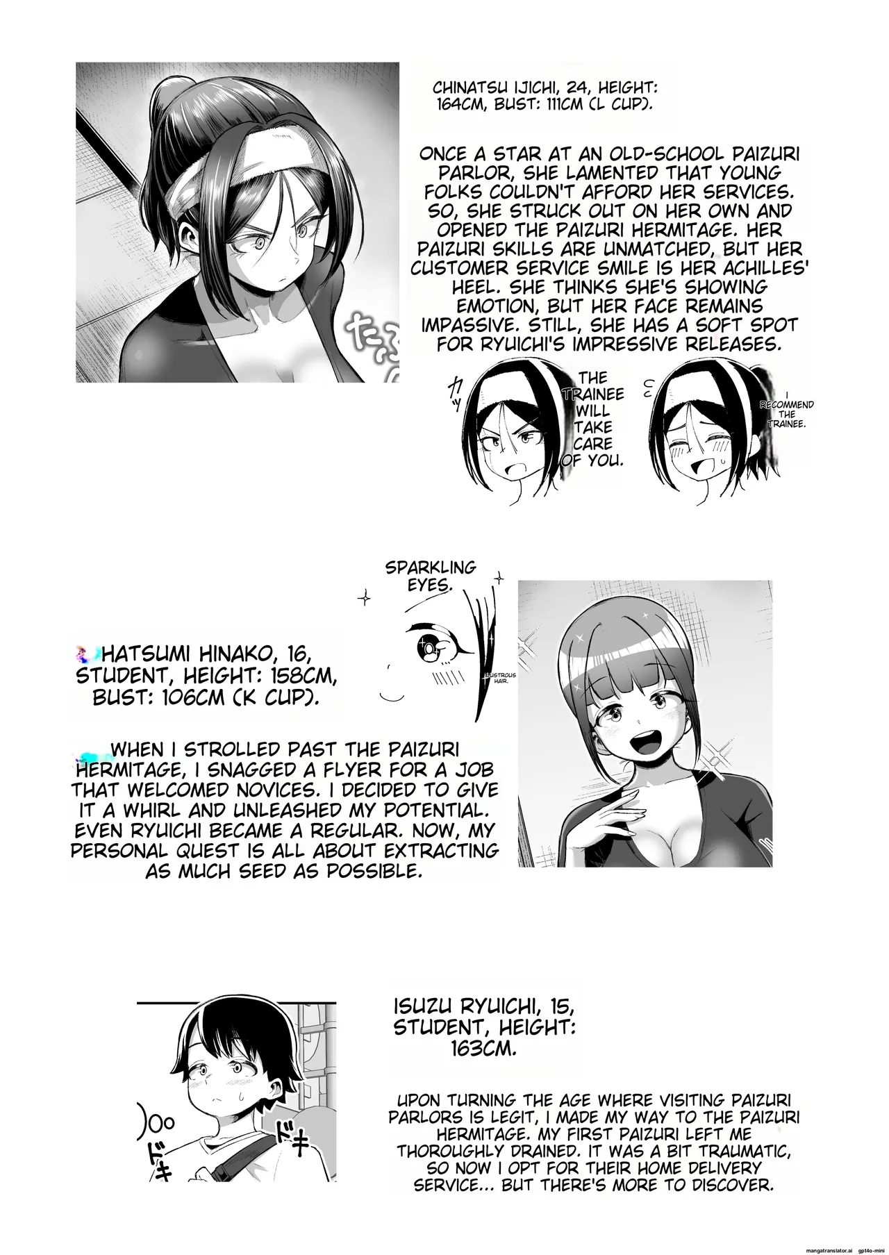 [Moriya (Tenkomori)] Sakutto Nukeru Ninki no Paizuri-ya-san [English] page 42 original parody - paizuri rough translation hentai manga - read online free