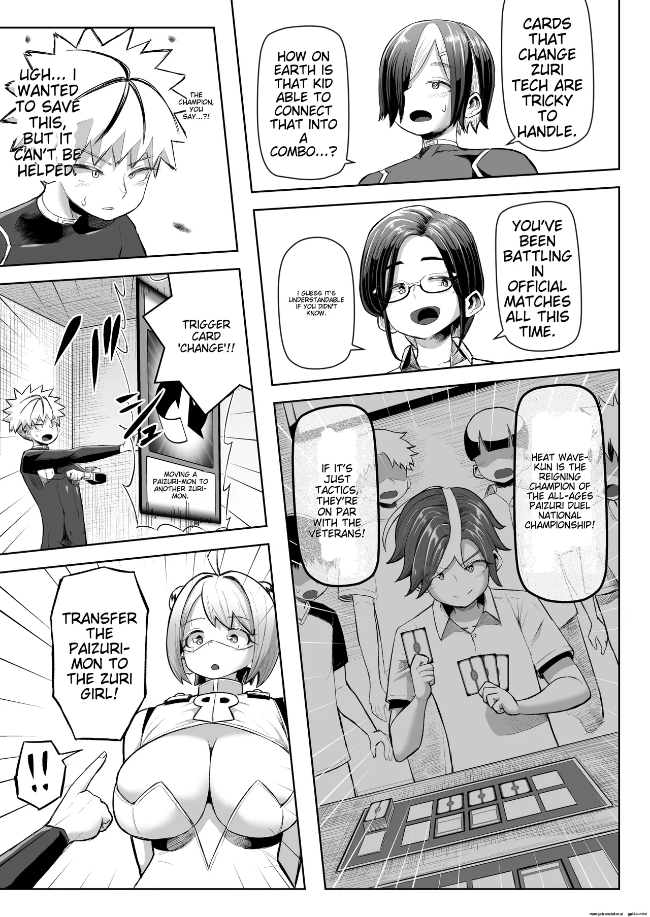 Paizuri Duel page 26 original parody - paizuri rough translation hentai manga - read online free