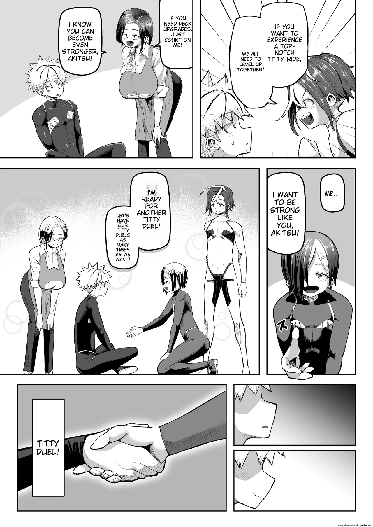 Paizuri Duel page 58 original parody - scanmark paizuri hentai manga - read online free