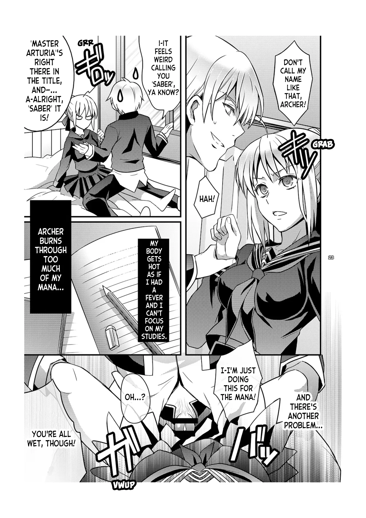 Master Arturia-chan! ～Yome to Ecchi na Maryoku Kyoukyuu～ | Sexy Magic Replenishing with my Bride - Page 10