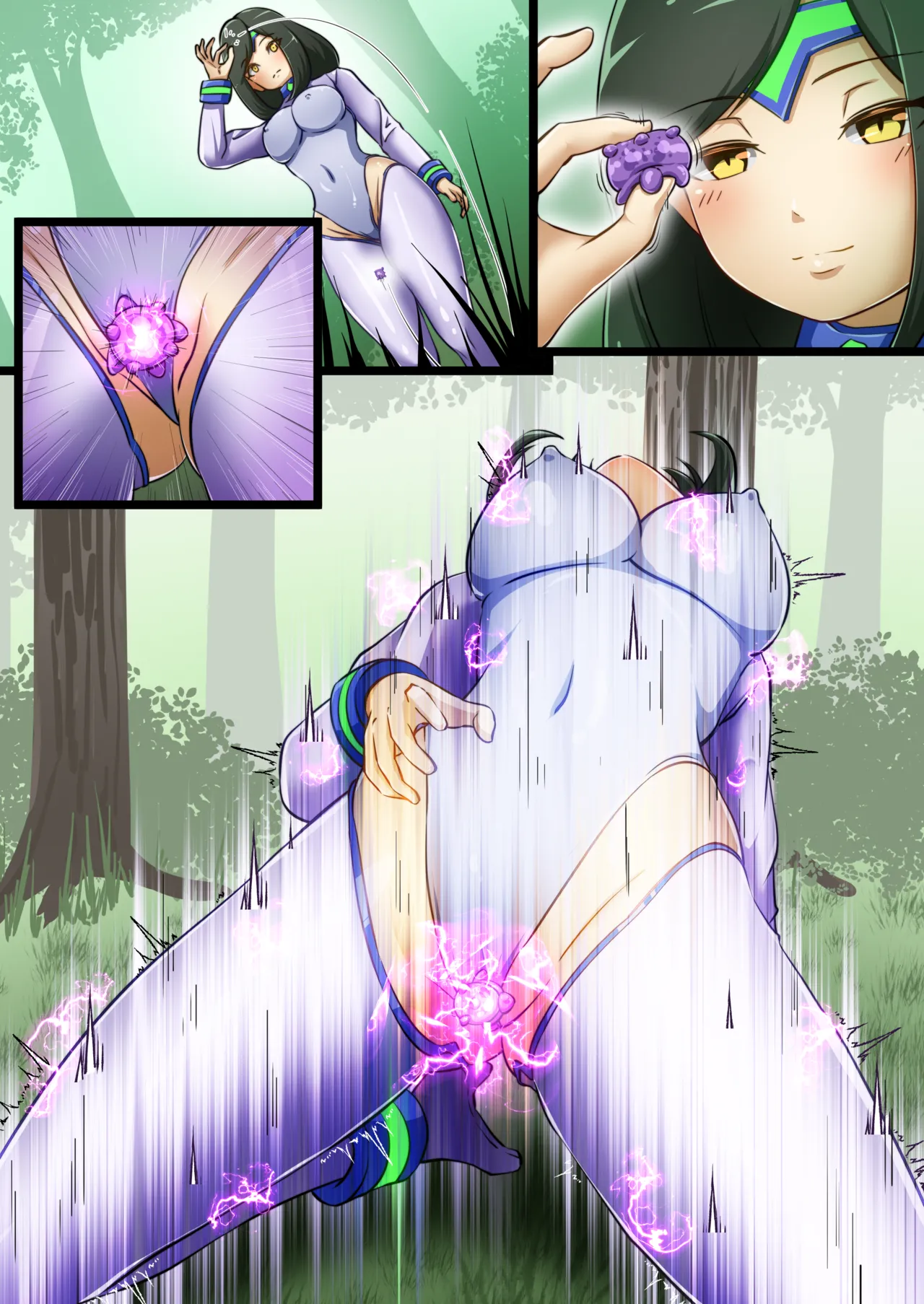 Uchi no Ko ga sono Hen no Zako ni Moteasoba reru Hanashi page 87 original parody - magical girl worm hentai manga - read online free