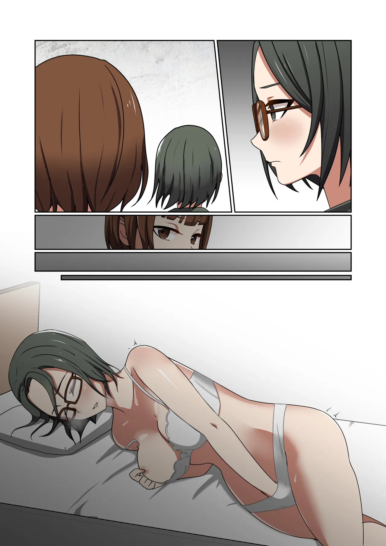 Aku no Hana Vol.4 Skeb+α page 104 original parody - full color beauty mark hentai manga - read online free