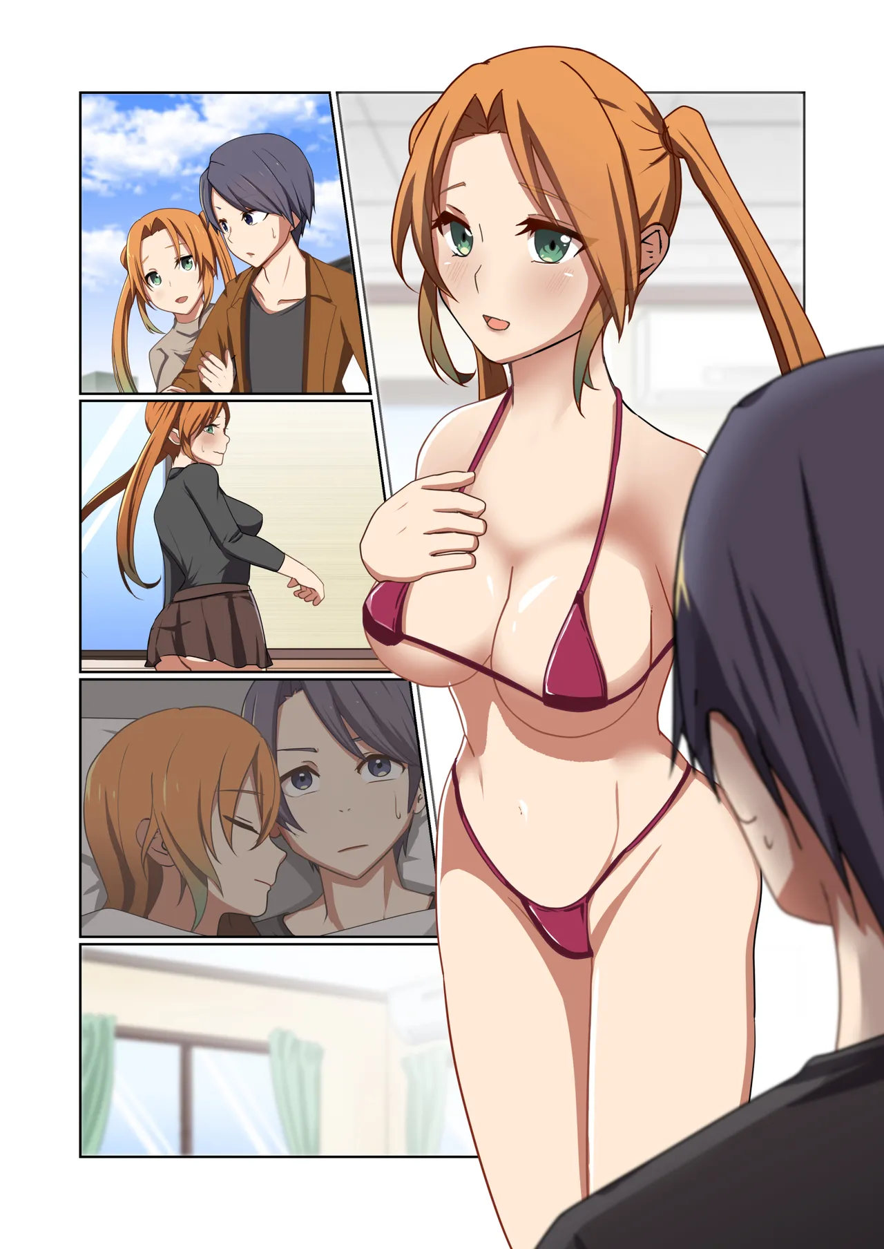 Aku no Hana Vol.4 Skeb+α page 112 original parody - full color beauty mark hentai manga - read online free