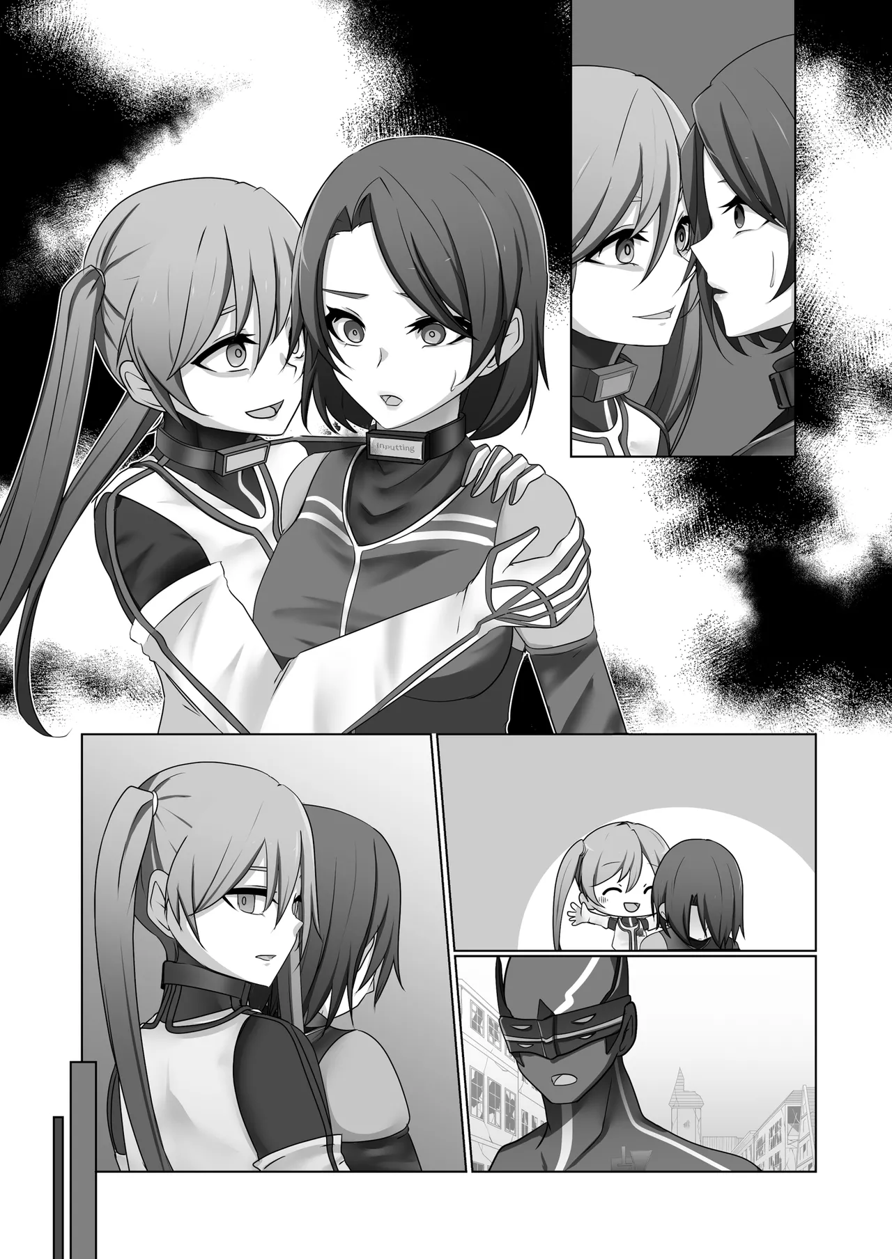 Aku no Hana Vol.4 Skeb+α page 131 original parody - kissing transformation hentai manga - read online free