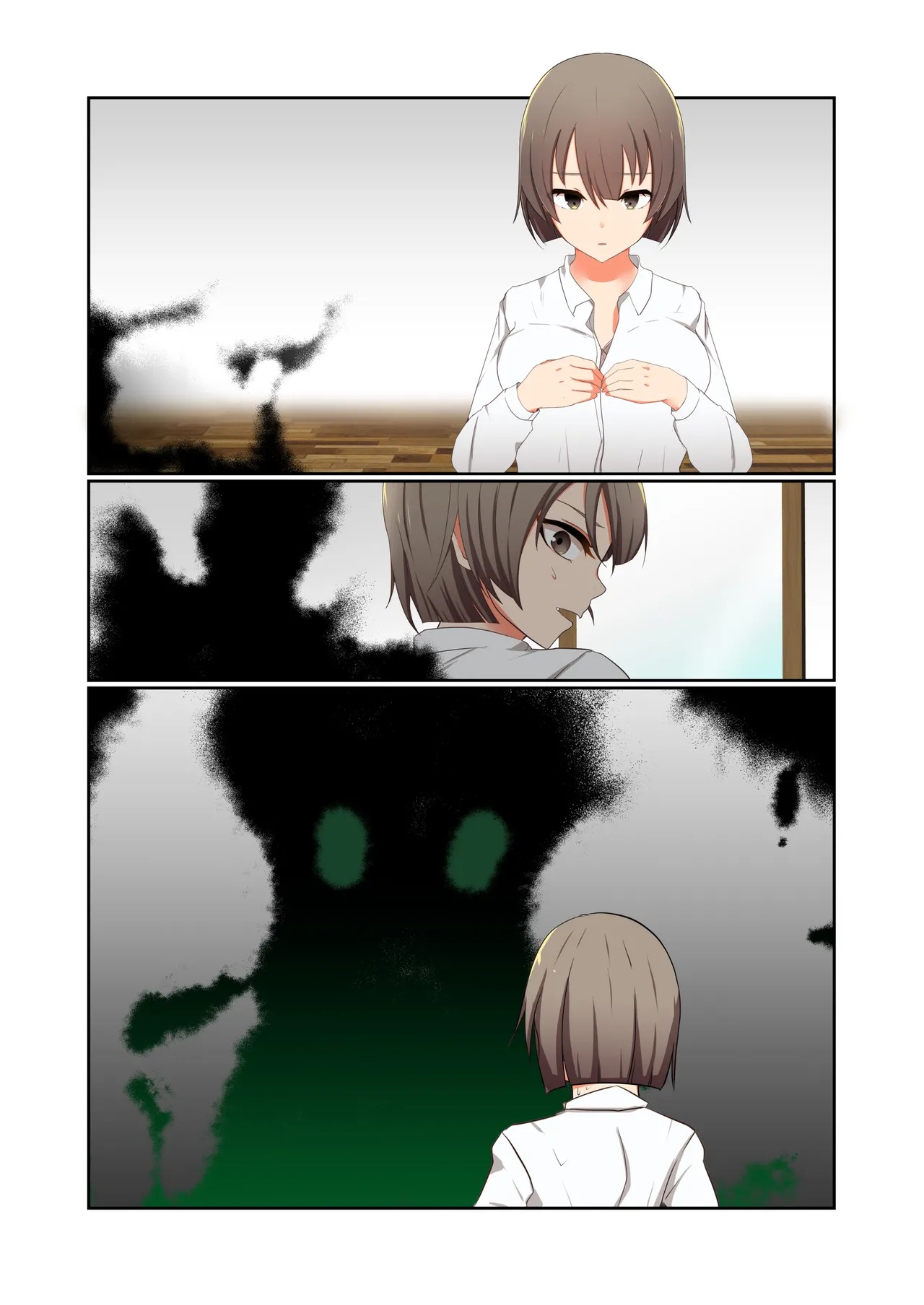 Aku no Hana Vol.4 Skeb+α page 86 original parody - kissing transformation hentai manga - read online free