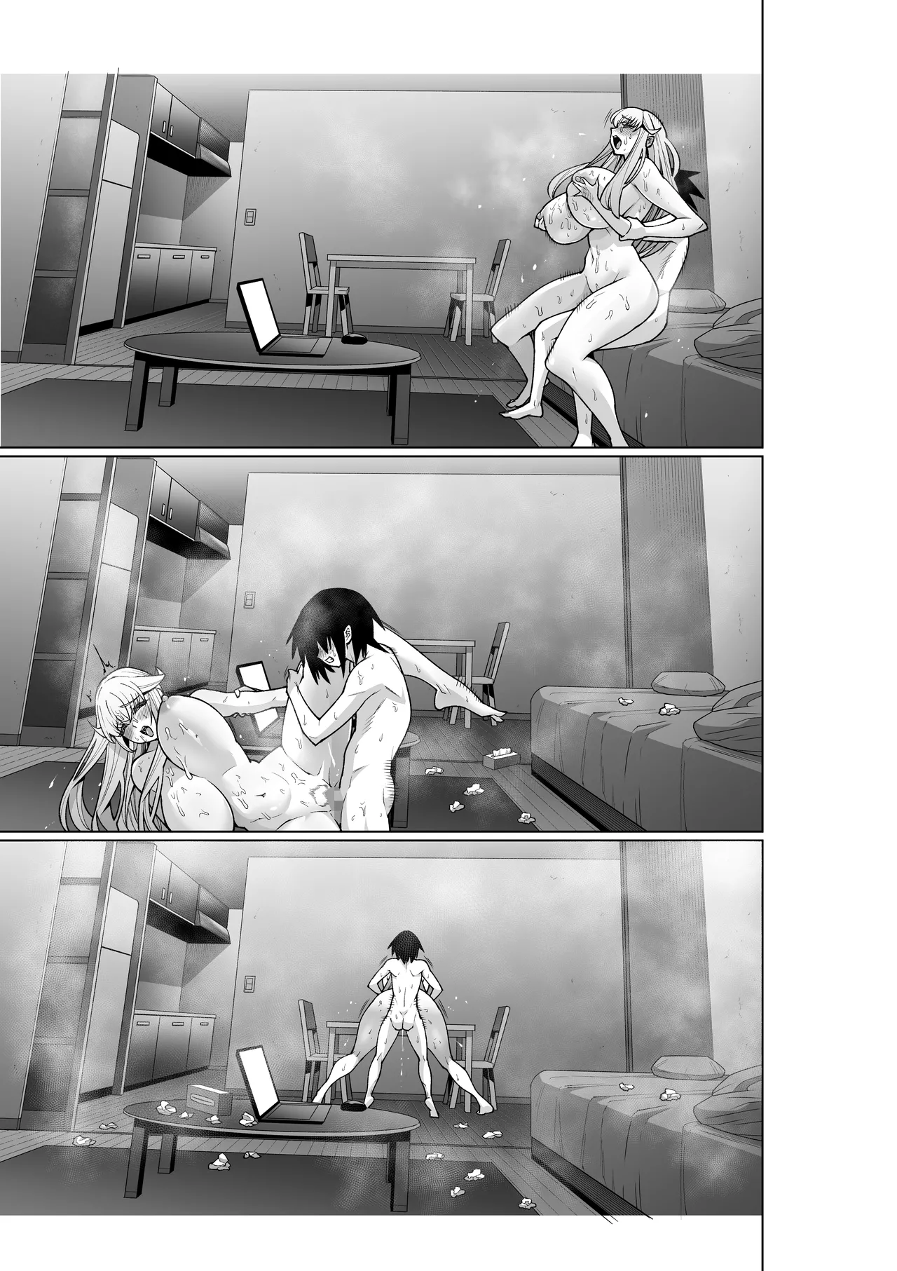 Blonde American Kinpatsu Hitozuma Zenra Kaseifu-san ga... Yanda Boku ni Eroku Yasashiku shite kureru Ohanashi. 02 page 123 original parody - mosaic censorship big breasts hentai manga - read online free