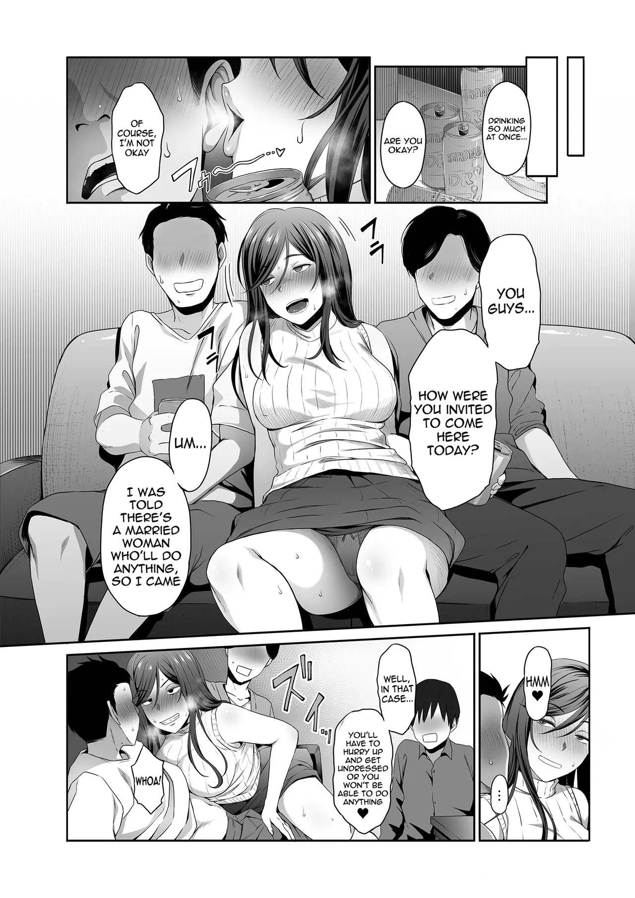 [Yareba Dekiru Ko.] Hitozuma Omocha -Danna ni mo, Musuko ni mo Mesetsukete, Keibetsusaretai- | Married Woman Toy - I want to be despised by my husband and son [English] [meganekun_tl] page 17 original parody - milf group hentai manga - read online free