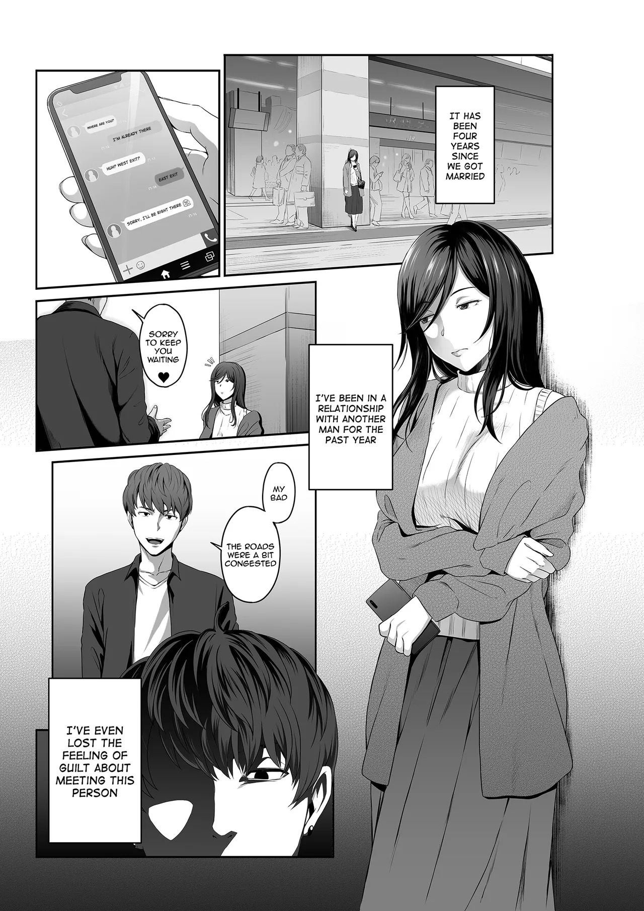 [Yareba Dekiru Ko.] Hitozuma Omocha -Danna ni mo, Musuko ni mo Mesetsukete, Keibetsusaretai- | Married Woman Toy - I want to be despised by my husband and son [English] [meganekun_tl] - Page 2