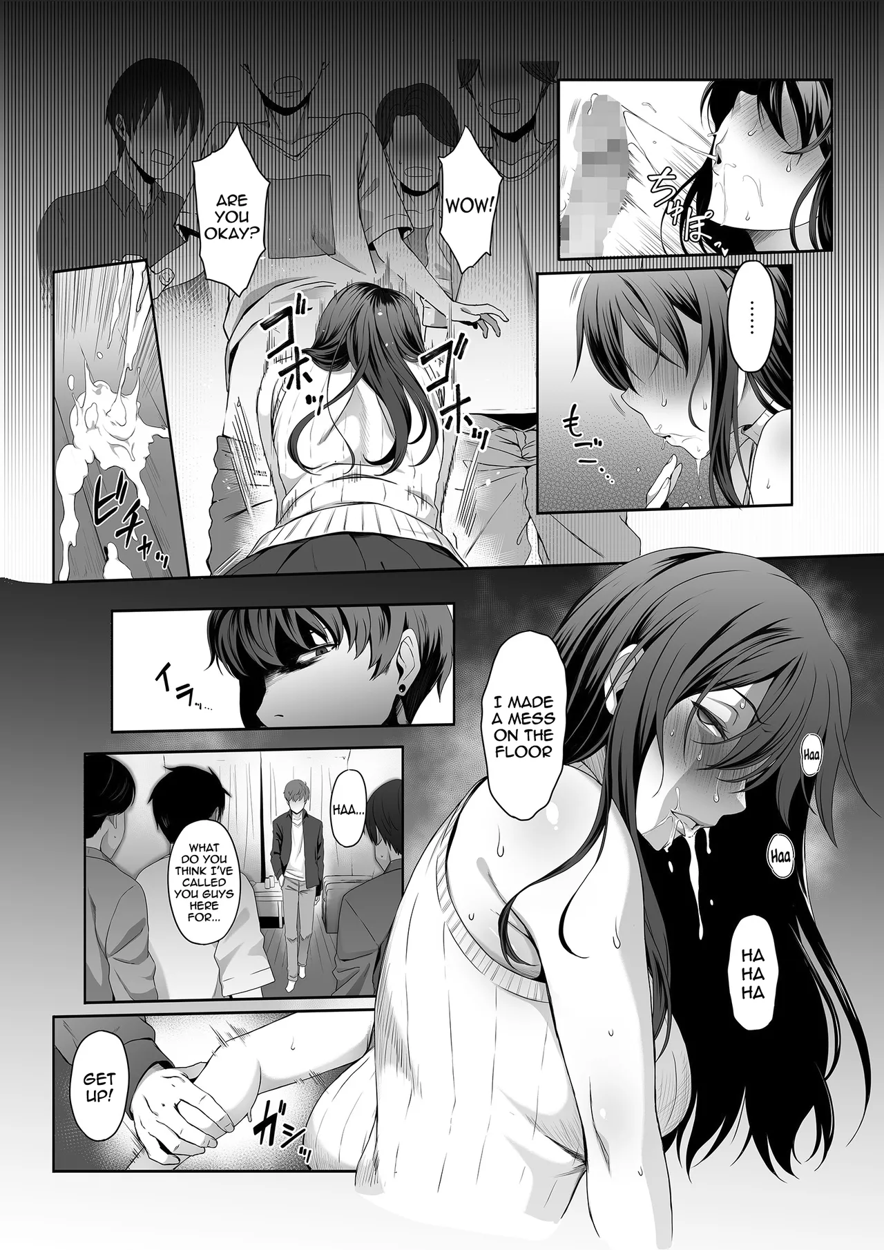 [Yareba Dekiru Ko.] Hitozuma Omocha -Danna ni mo, Musuko ni mo Mesetsukete, Keibetsusaretai- | Married Woman Toy - I want to be despised by my husband and son [English] [meganekun_tl] page 20 original parody - milf group hentai manga - read online free
