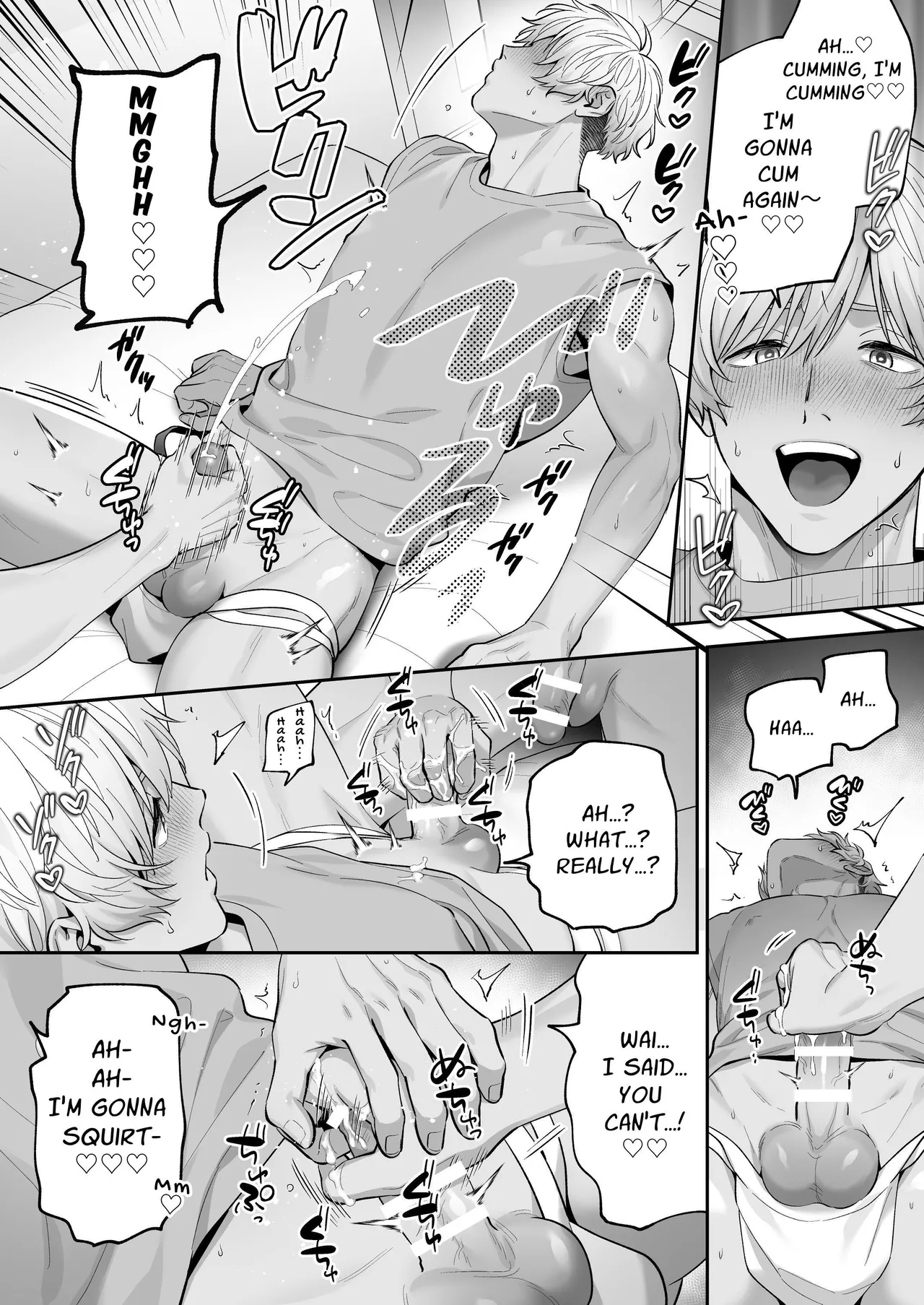 Shiro-Kuro Sex: page 70 original parody - pegging anal hentai manga - read online free