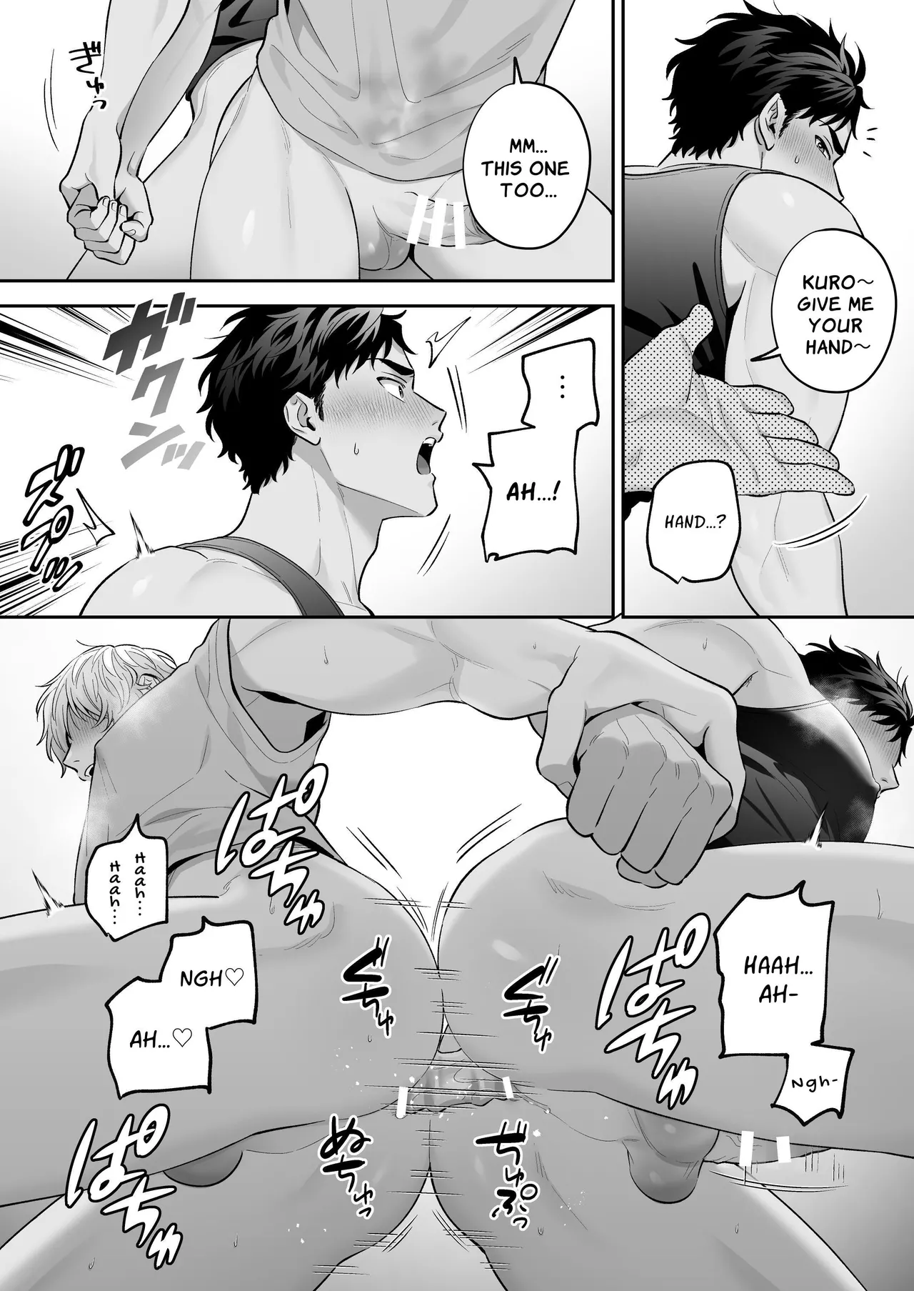 Shiro-Kuro Sex: page 82 original parody - pegging anal hentai manga - read online free