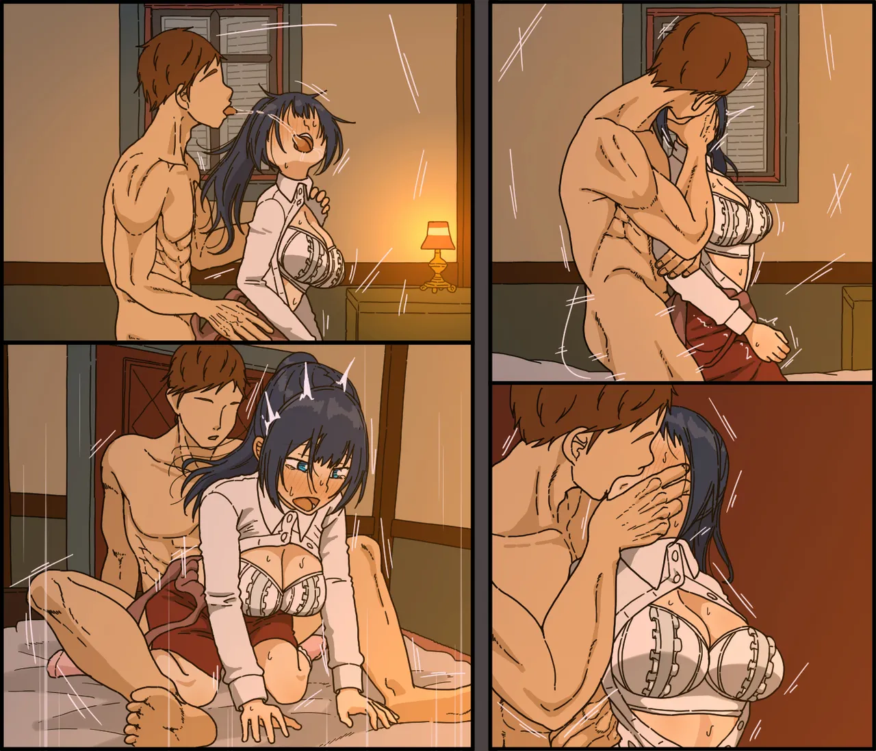 Kaijushi Sera Inkei ni Ochiru page 116 original parody - sole female nakadashi hentai manga - read online free