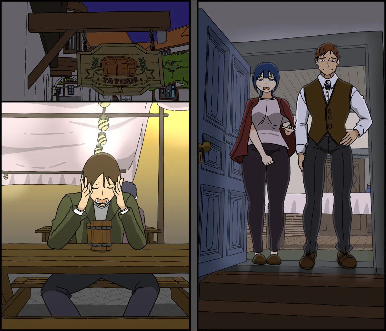 Kaijushi Sera Inkei ni Ochiru page 79 original parody - sweating kissing hentai manga - read online free