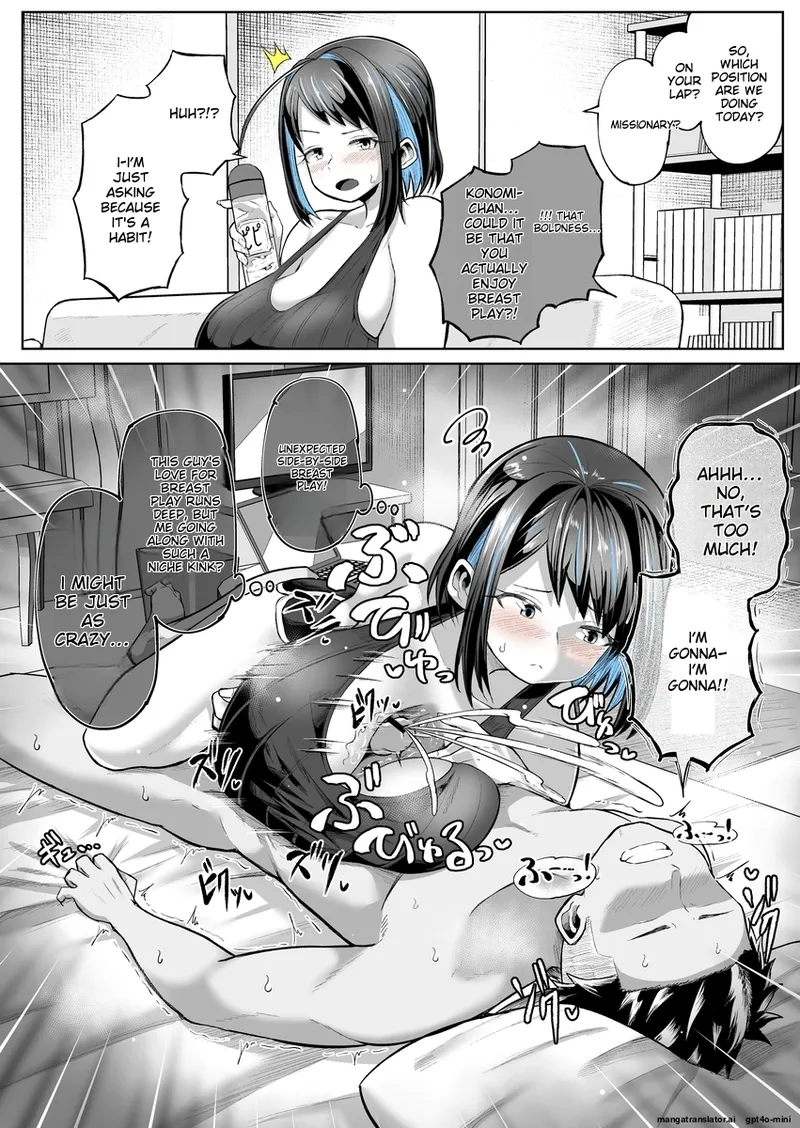 This is the story of how she came to love titjobs! page 11 original parody - paizuri rough translation hentai manga - read online free