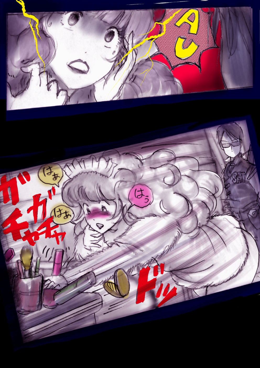 Tokkei Daiyon Shoutai Manabu Taichou no Nyotai Kanraku page 104 original parody - big breasts gender bender hentai manga - read online free