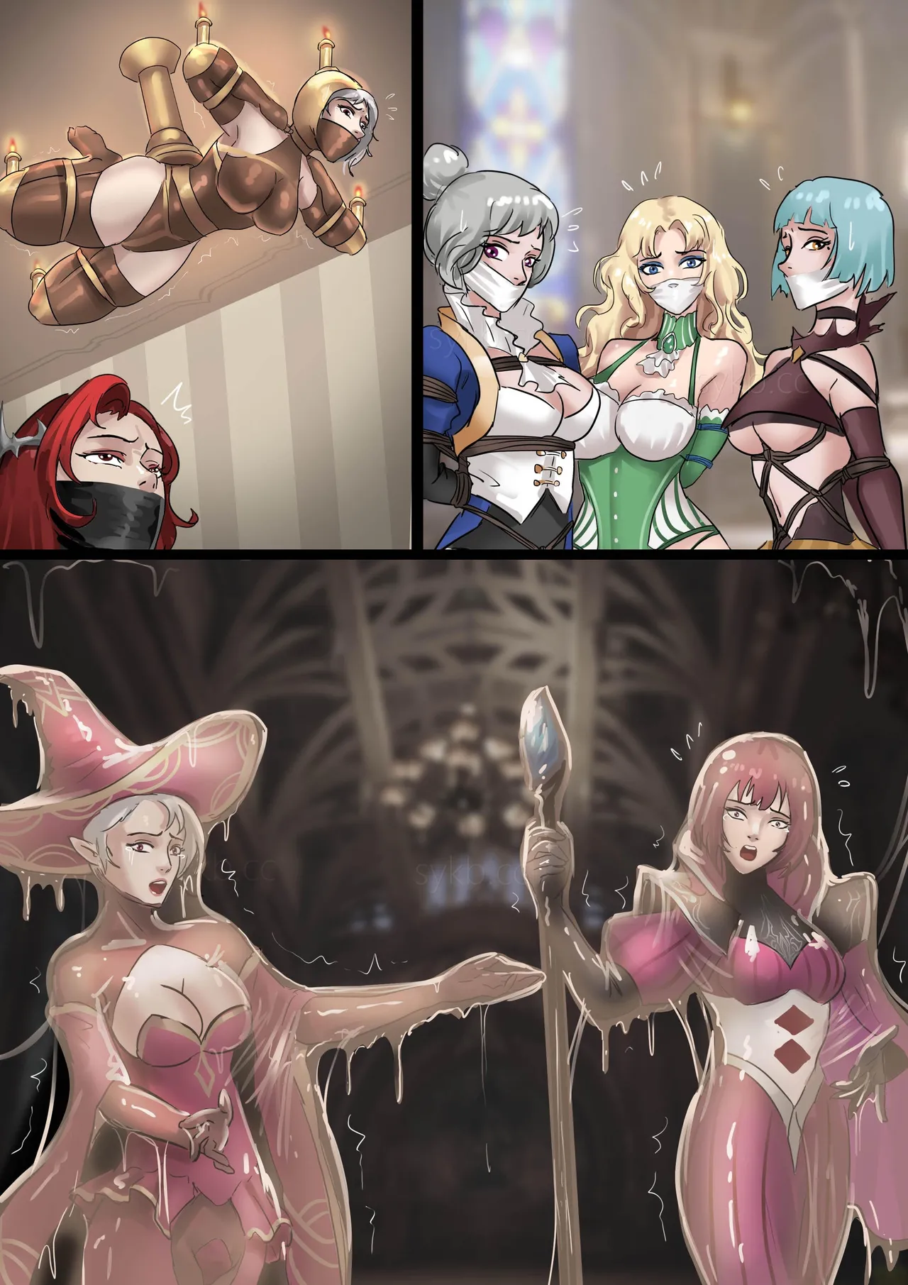 [King] 强大魔王中陷阱-帝国篇 01-03 page 25 original parody - gag bondage hentai manga - read online free