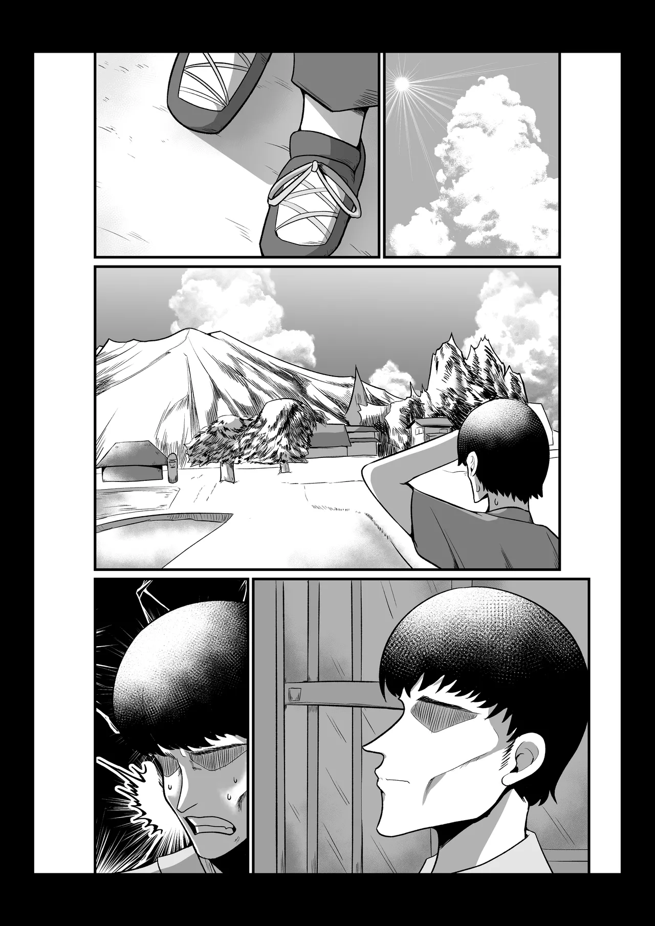 Ogehin Bakunyuu x Chou Muchimuchi Dekashiri x Dosukebe W Chijo page 50 original parody - mosaic censorship big breasts hentai manga - read online free