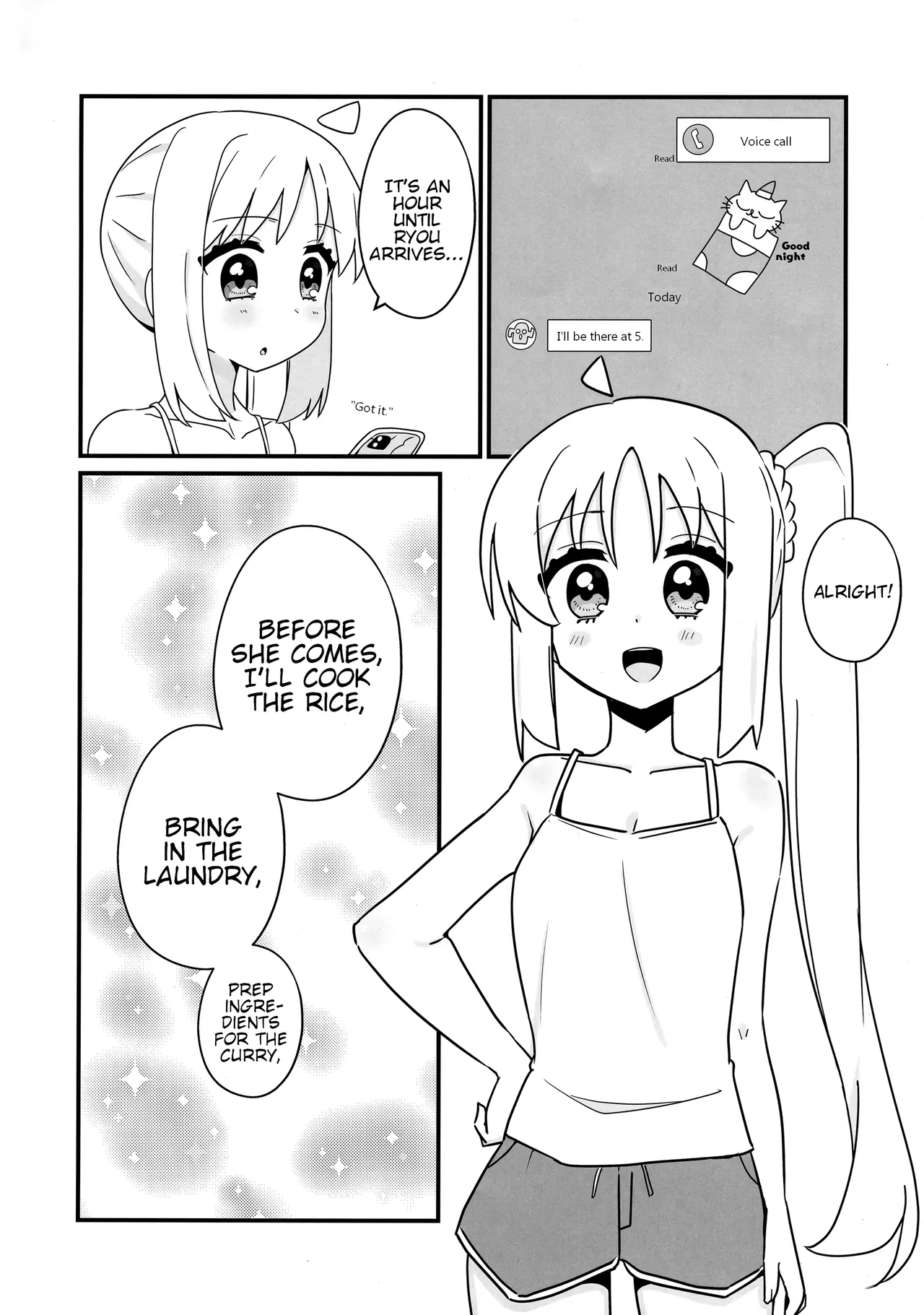 Ryou Omoi, Ryou Omoi | Thinking of Ryou, Thinking of You page 11 featuring nijika ijichi bocchi the rock parody - kissing females only hentai manga - read online free