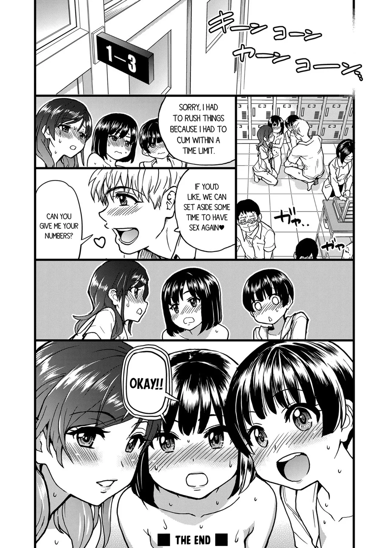 Boku no Seieki de Honpuku Kaiyu!! page 127 - sole male nakadashi hentai manga - read online free