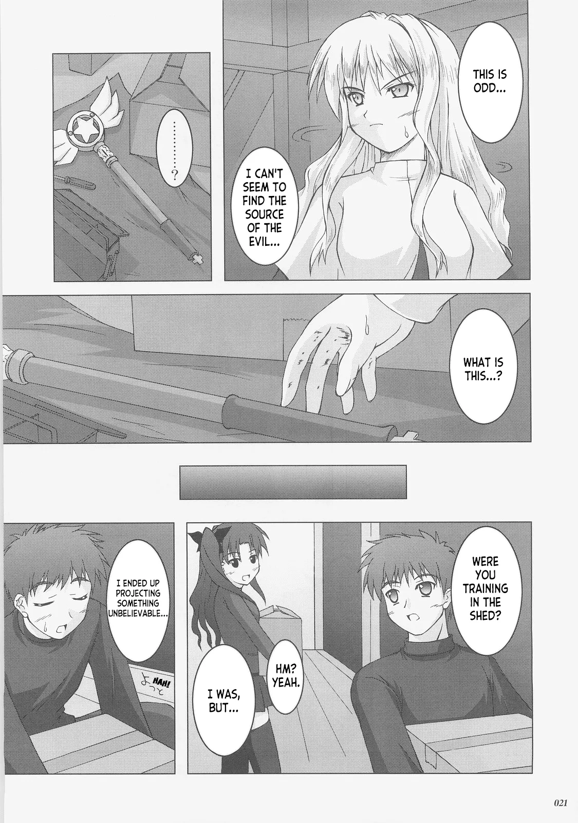 Kaiki Gesshoku | Regressive Eclipse page 20 featuring rin tosaka fate stay night parody - read online free