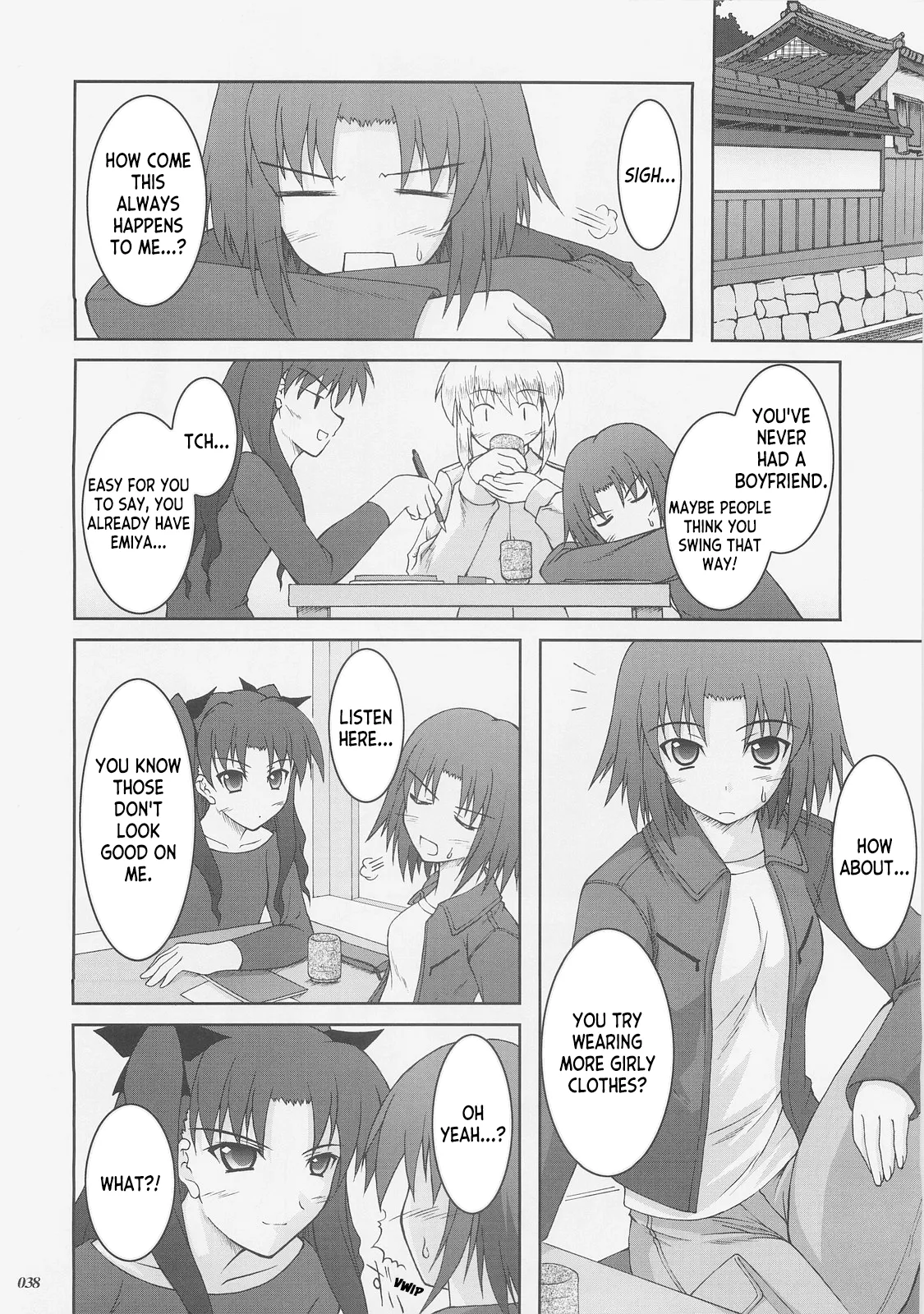 Kaiki Gesshoku | Regressive Eclipse page 37 featuring rin tosaka fate stay night parody - read online free