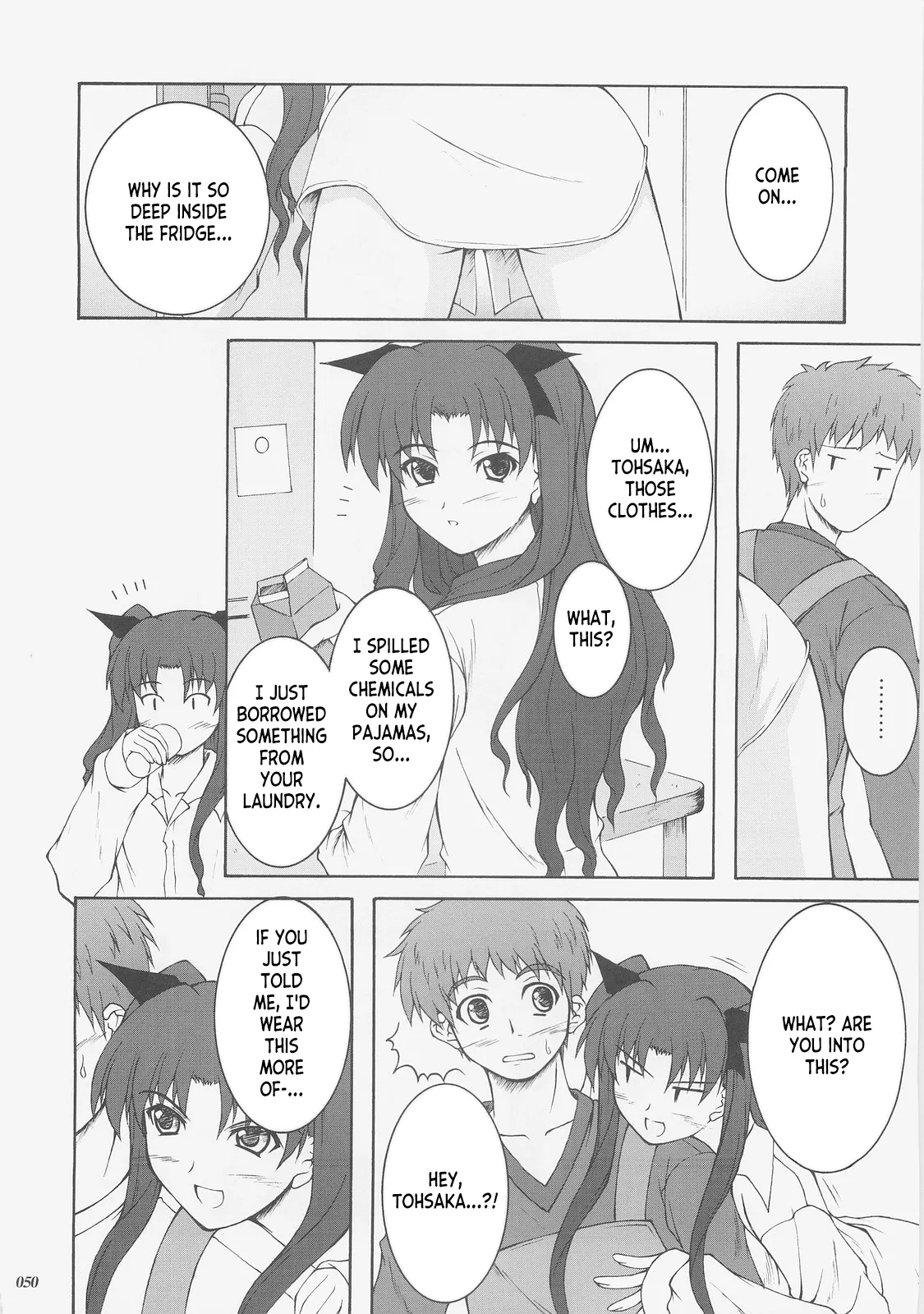 Kaiki Gesshoku | Regressive Eclipse page 49 featuring rin tosaka fate stay night parody - read online free