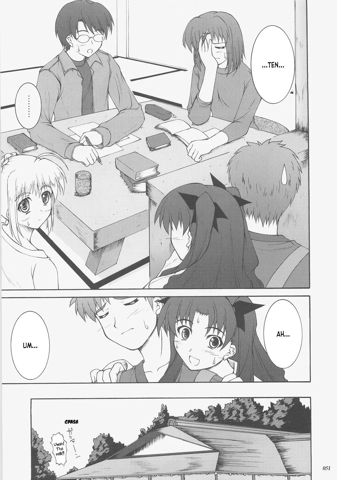 Kaiki Gesshoku | Regressive Eclipse page 50 featuring rin tosaka fate stay night parody - read online free