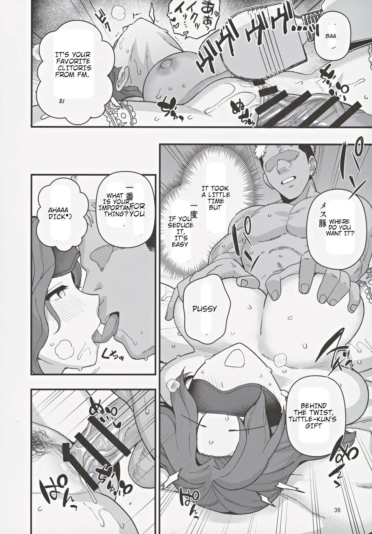 Shoushika Taisaku Partnership ni Erabarete Shimatta Haha to Osu page 37 original parody - sole female sole male hentai manga - read online free
