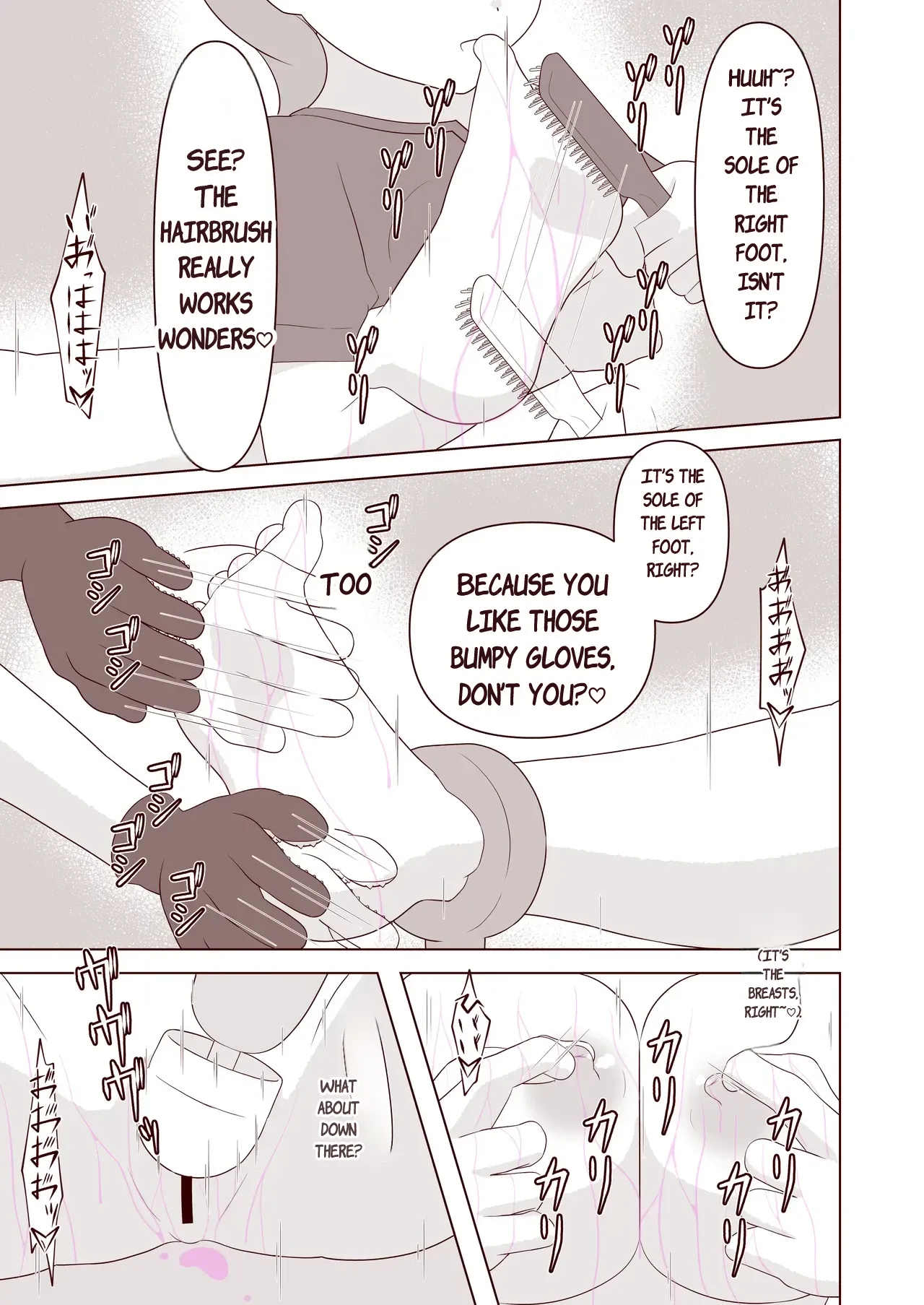 I want to have the soles of my feet tickled! page 28 original parody - rough translation yuri hentai manga - read online free