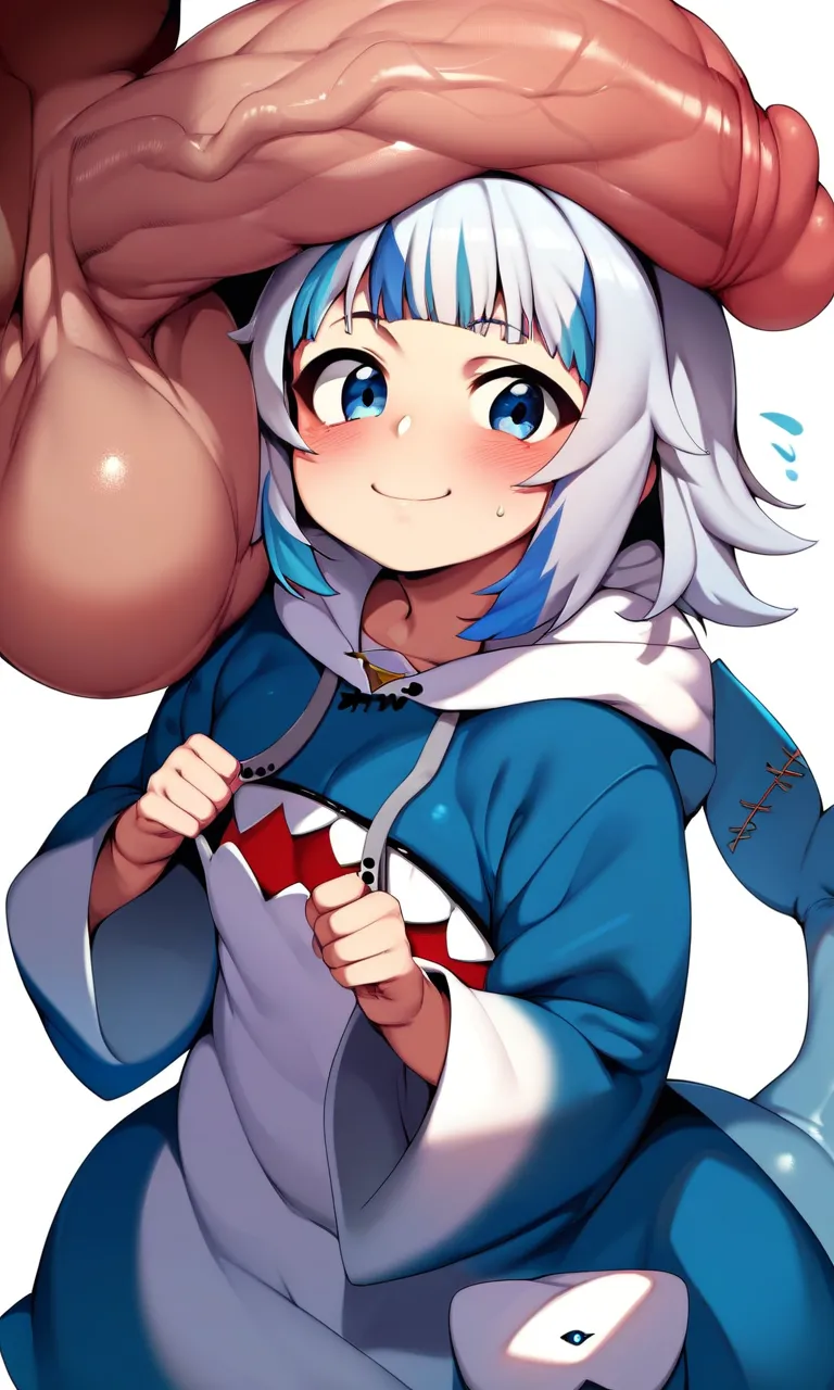 Gawr Gura daidoujipv ai generated page 23 featuring gawr gura hololive parody - uncensored big penis hentai manga - read online free