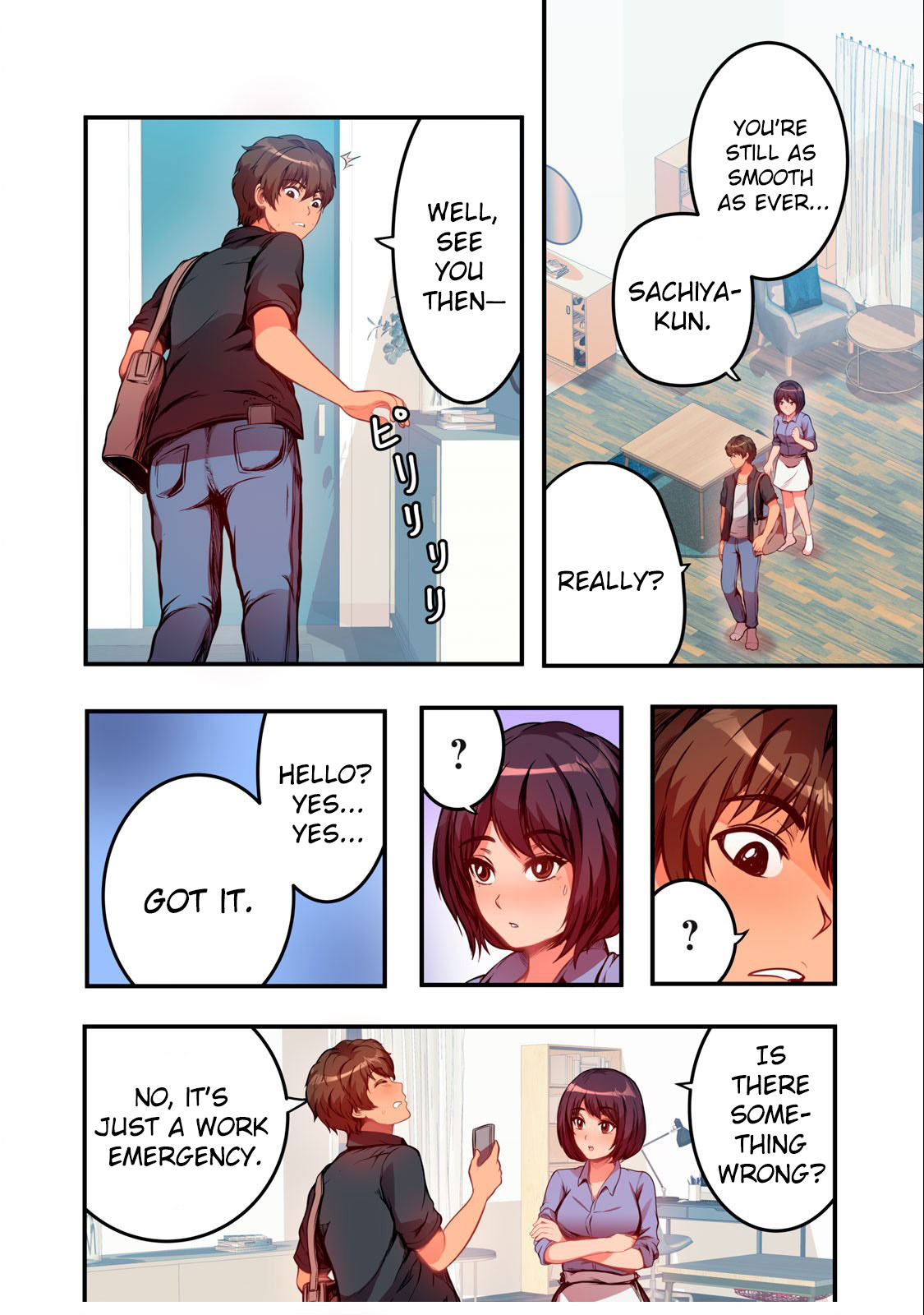 Kyou kara, Hitozuma Mansion ni Nyuukyo shimasu - CHAPTER 5 page 9 - sole female sole male hentai manga - read online free