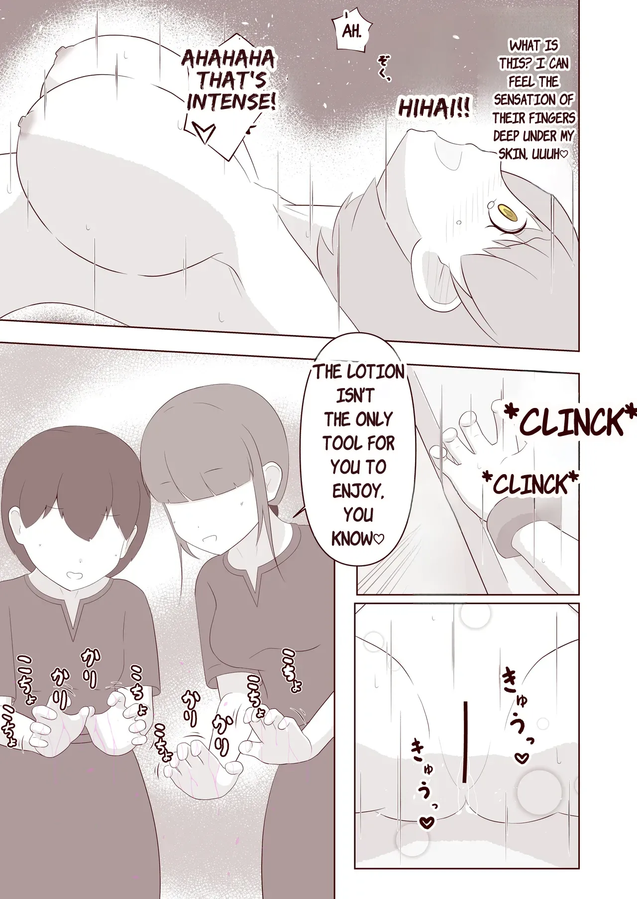 Ashi no Ura o Kusuguri Korogasaretai! | I want to have the soles of my feet tickled! page 20 original parody - rough translation yuri hentai manga - read online free