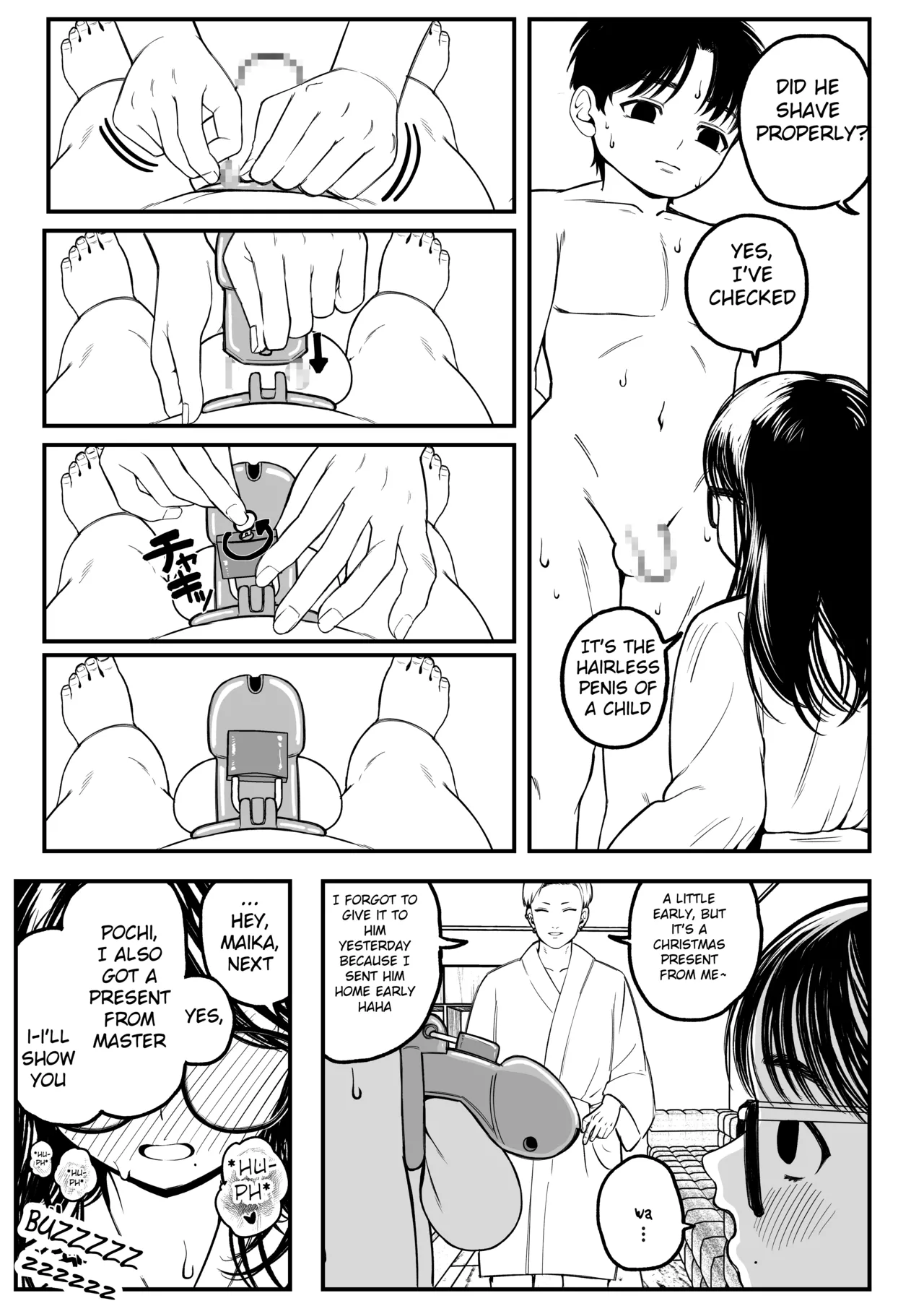 Ga-rufurendo to Goshujin sama to no Fuyuyasumi Omnibus page 15 - sole male rough translation hentai manga - read online free