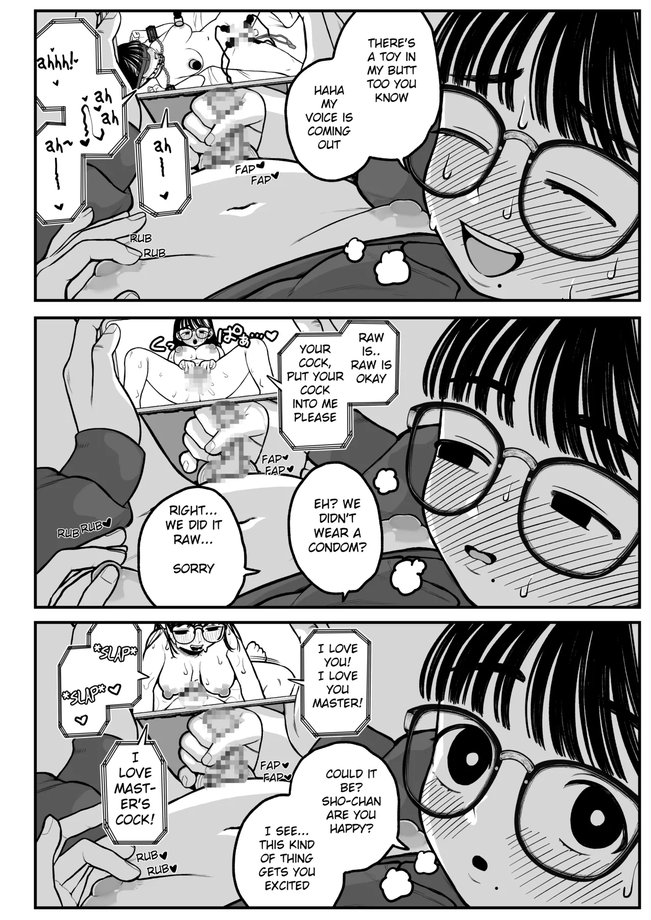 Ga-rufurendo to Goshujin sama to no Fuyuyasumi Omnibus page 38 - sole male rough translation hentai manga - read online free