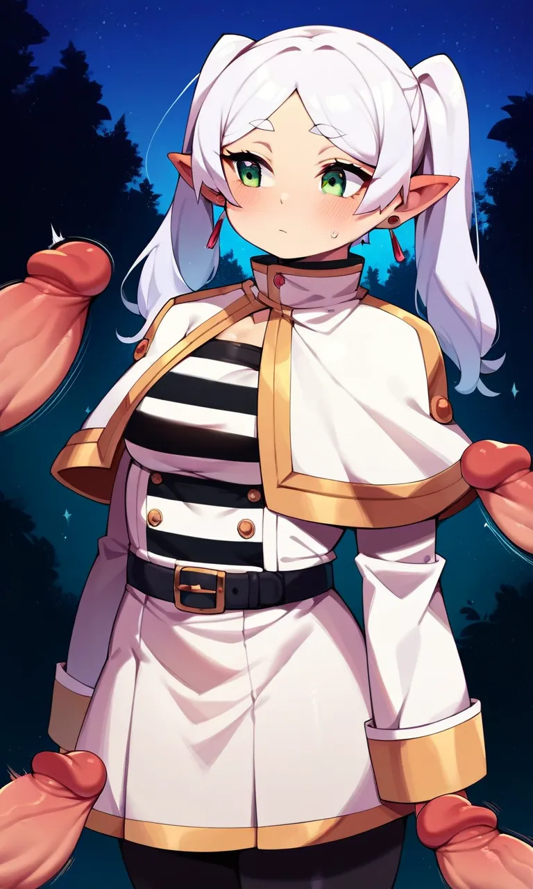 Sousou no Frieren - Frieren daidoujipv ai generated page 36 featuring frieren sousou no frieren parody - elf uncensored hentai manga - read online free